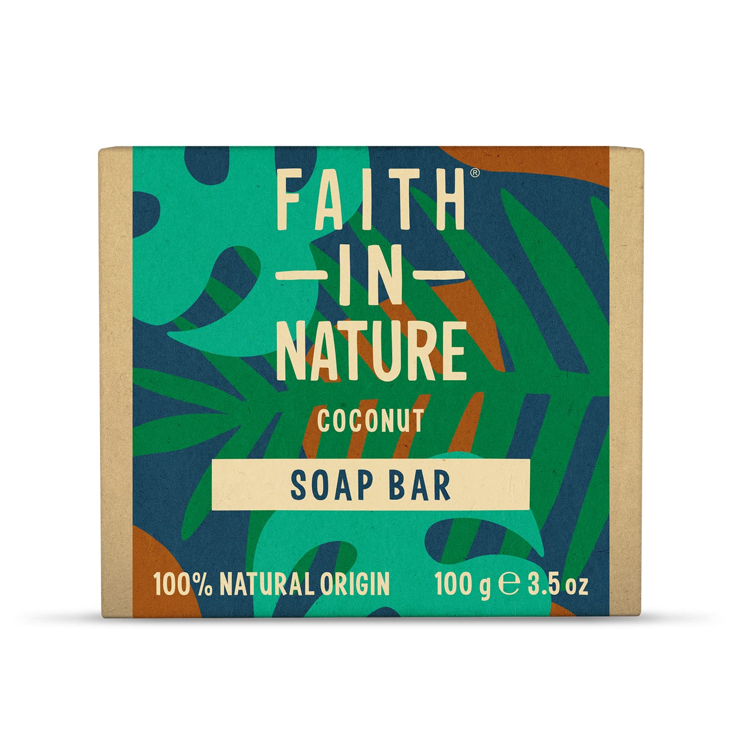Faith in Nature - Coconut Hand Soap Bar (100g) 1