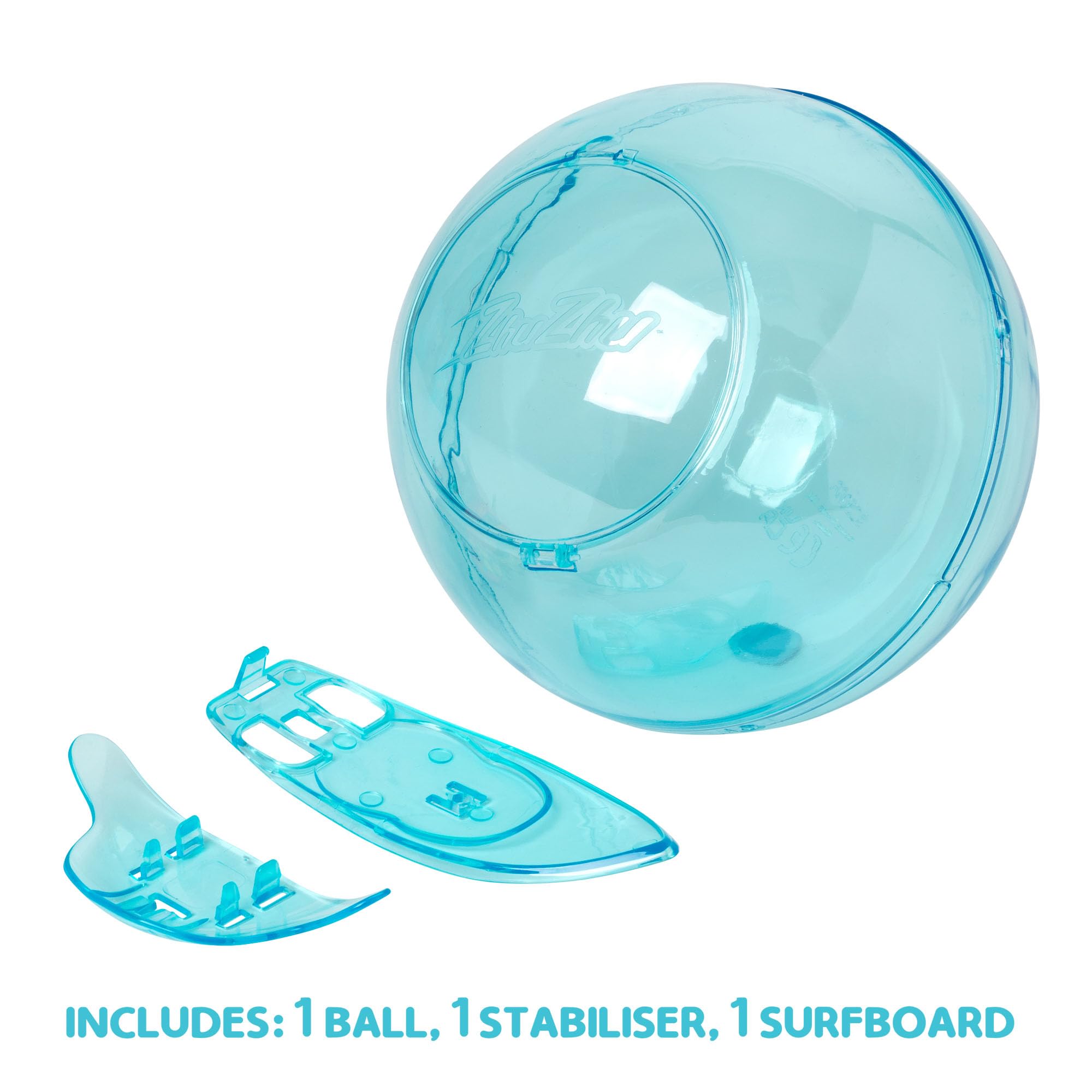 John Adams Zhu Zhu Pets Aquarium Bubble Ball & Surfboard Playset for Ages 4-10 5