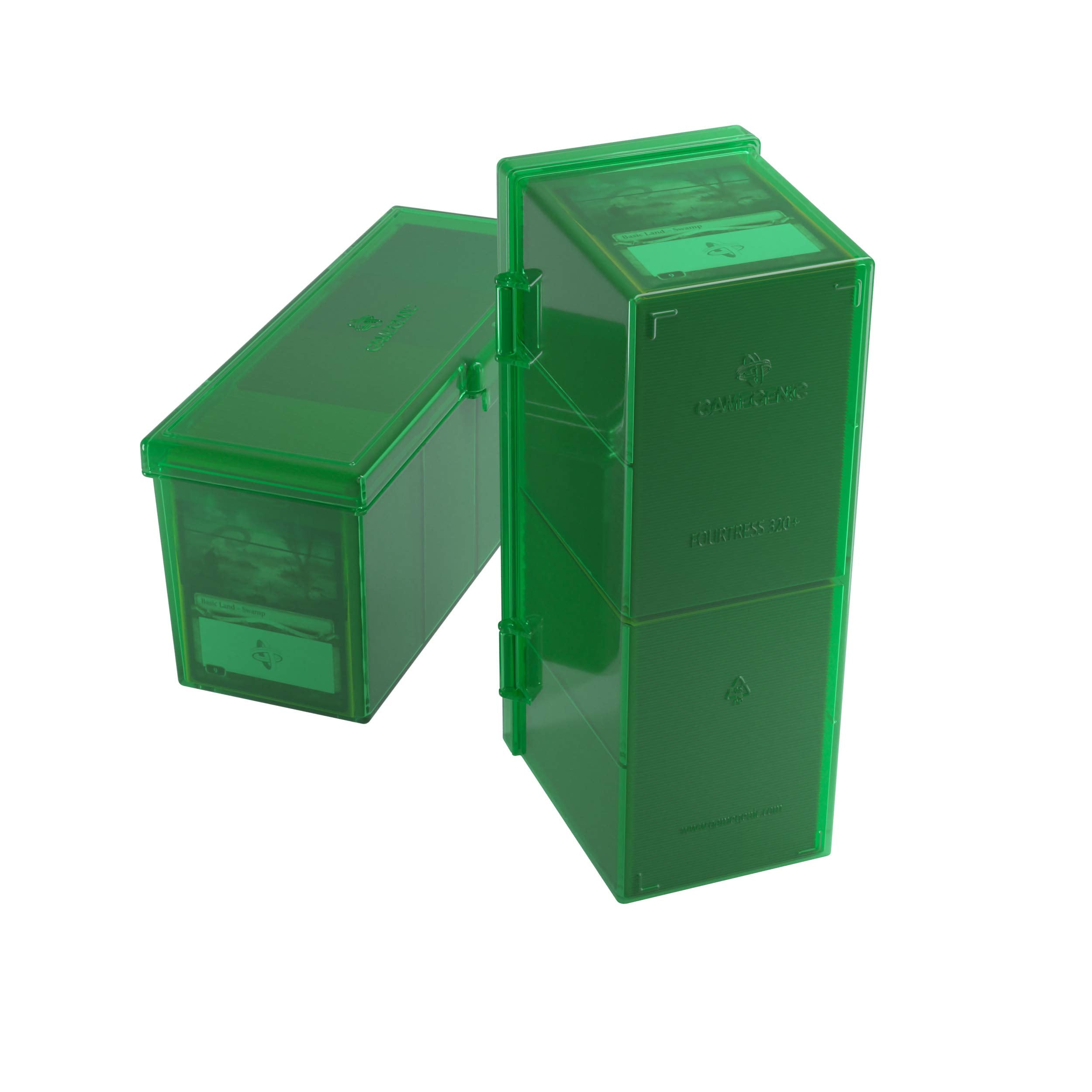 Gamegenic Fourtress 320-Card Deck Holder - Stackable Storage for Double-Sleeved Cards 6