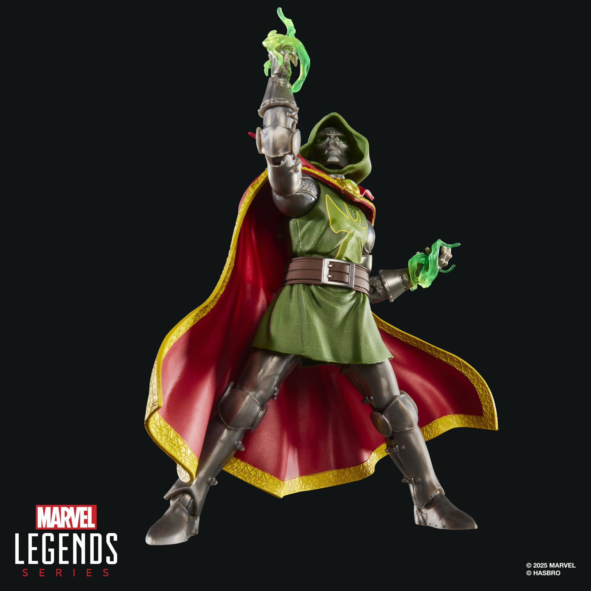 Marvel Press Marvel Legends Emperor Doom Action Figure | 6-Inch Scale | 20+ Points of Articulation 5