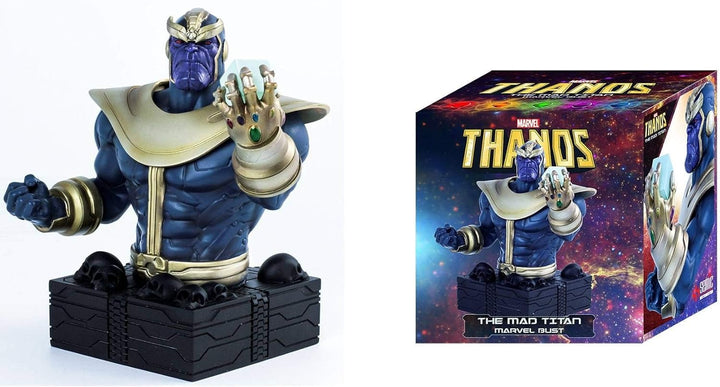 Semic Distribution Thanos The Mad Titan Mini Bust Resin Collectible (SMB003)