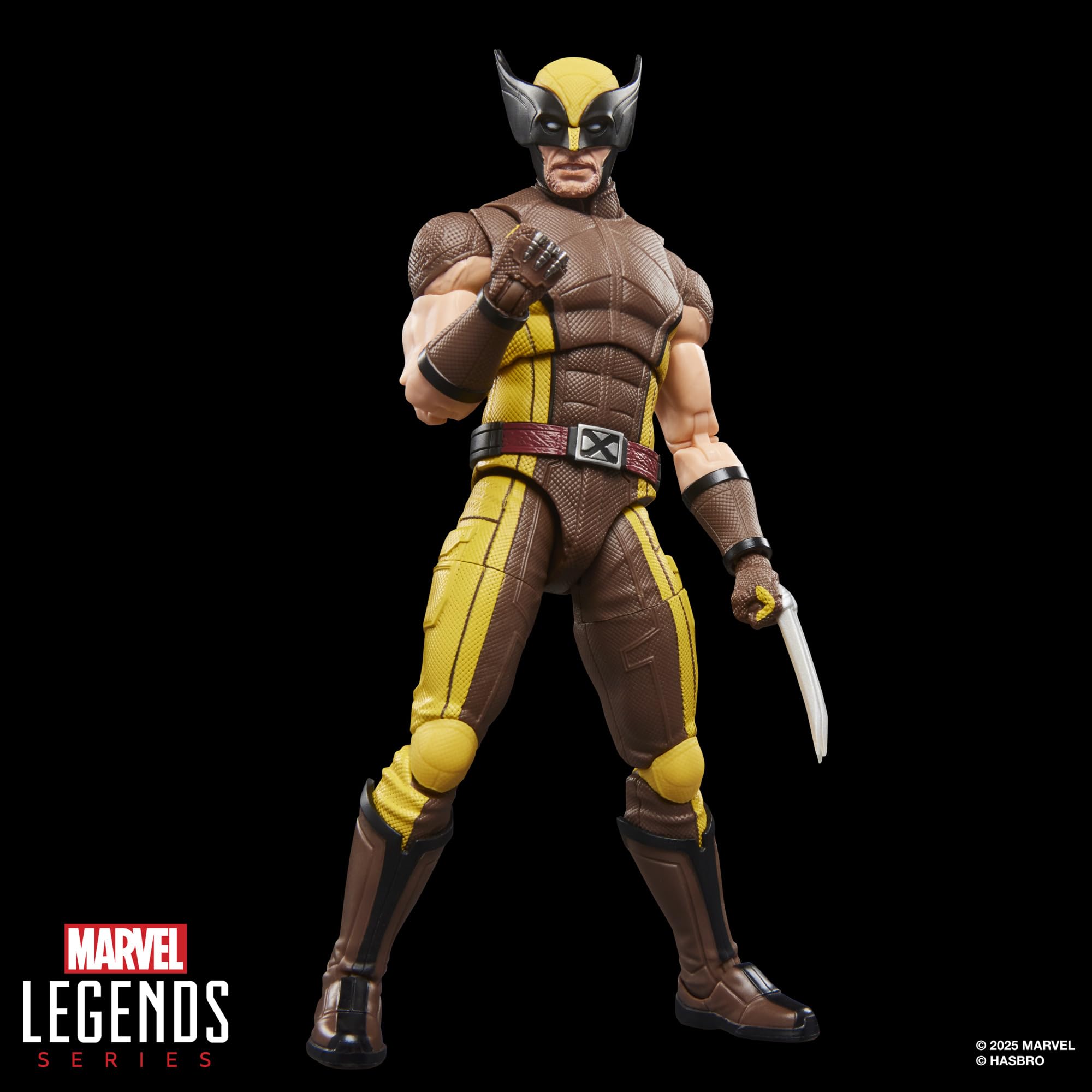 Marvel Legends Series Wolverine (Brown Suit) Action Figure | 6-Inch Scale | Ages 14+ 3