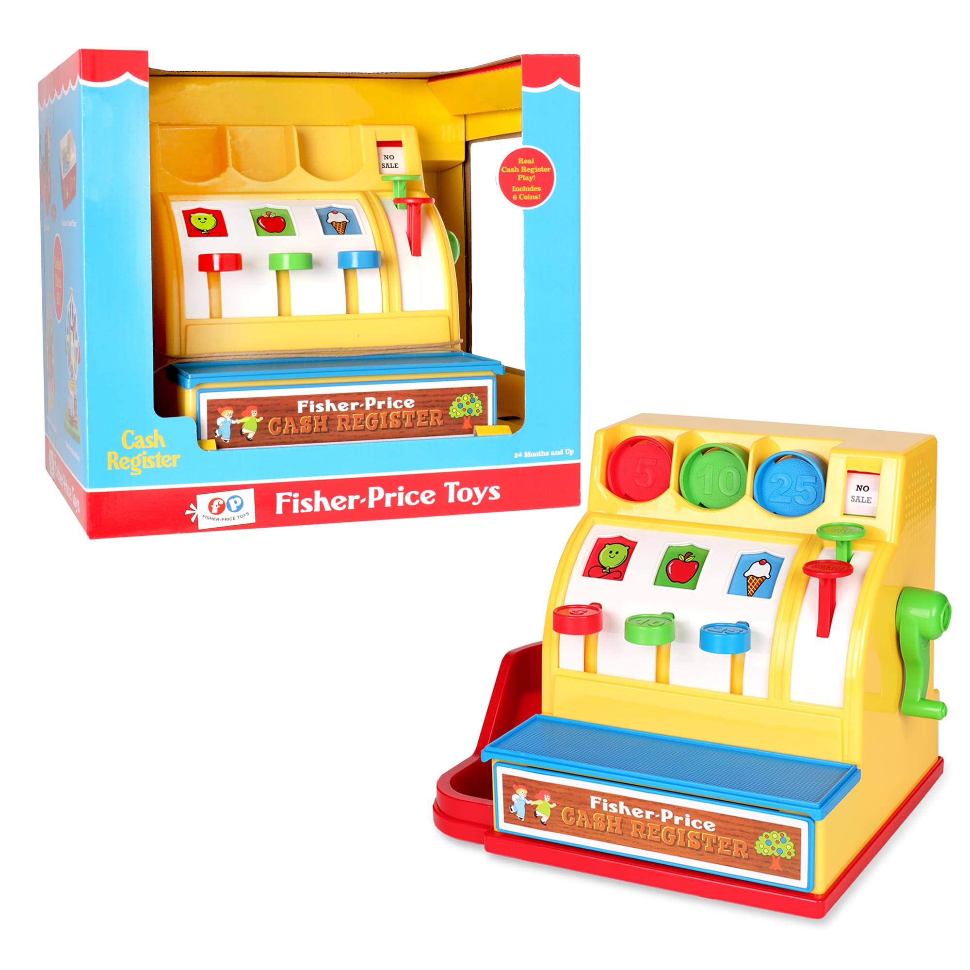 Fisher Price Classics 2073 Caja registradora de juguete 3