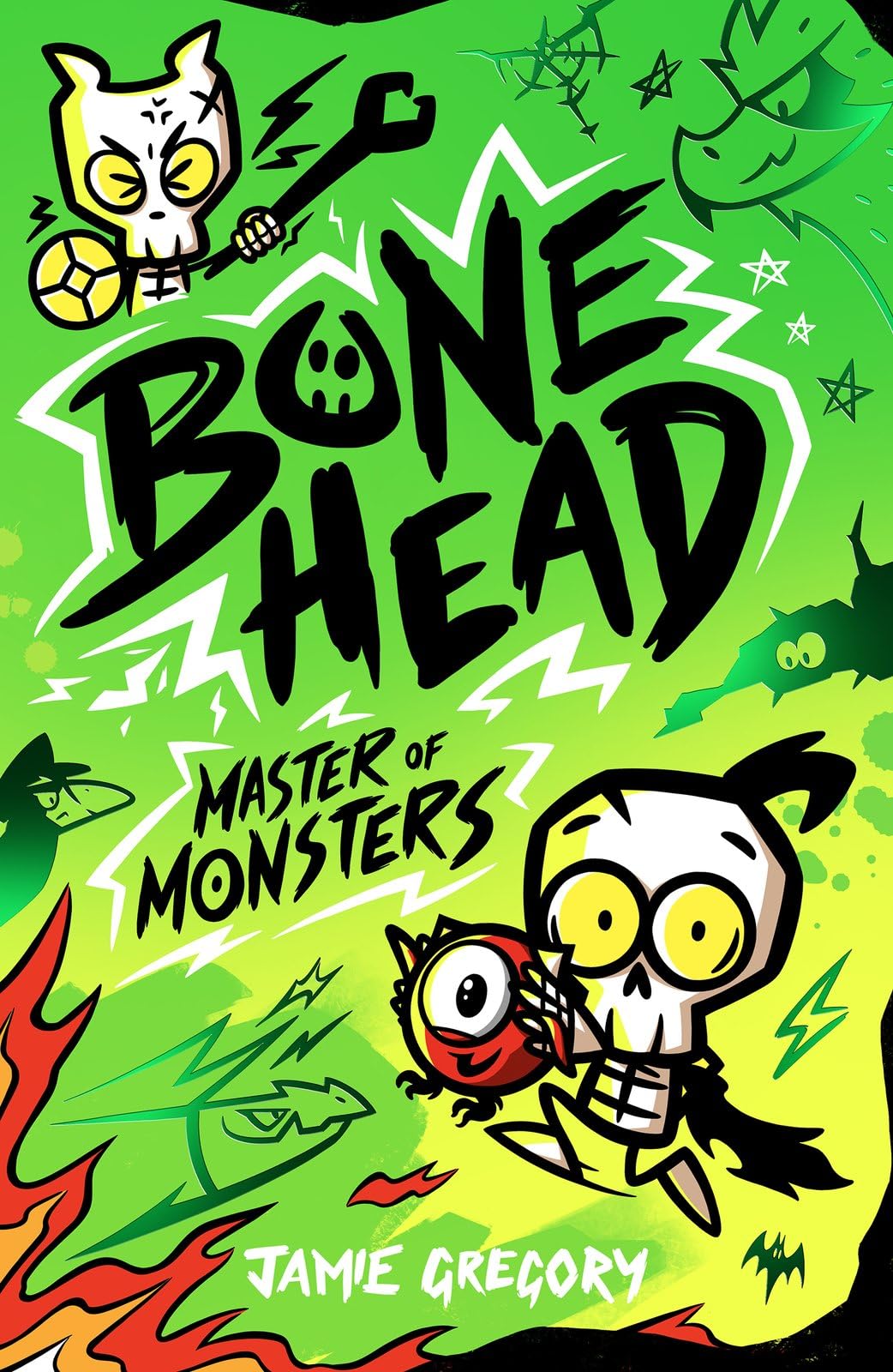 Scholastic Bone Head 2: Master of Monsters - Paperback, 240 Pages