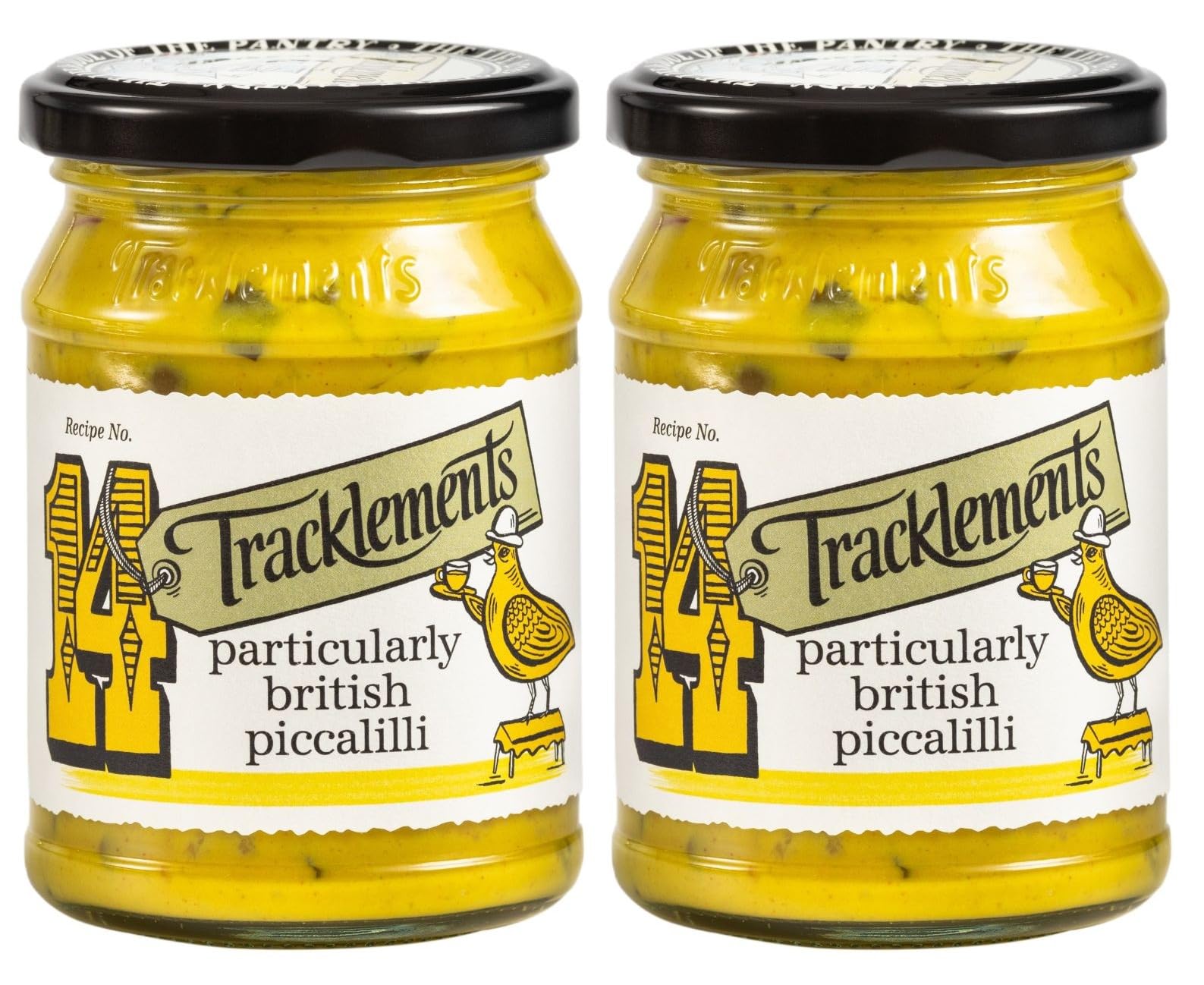 Tracklements Particularly British Piccalilli - Mustard Base Pickle | Pack of 2 (230g) 1