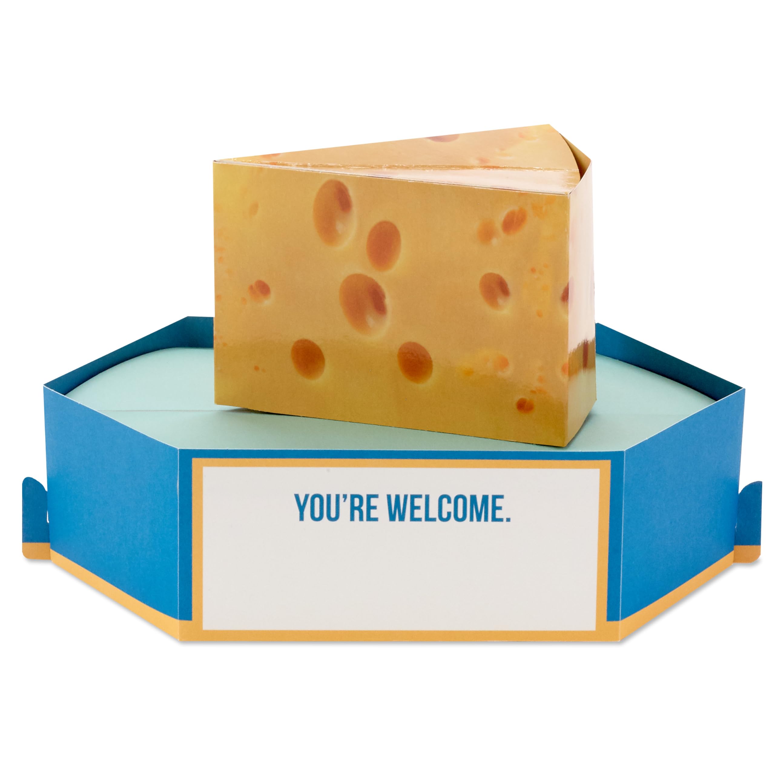 Hallmark Paper Wonder Shoebox Fathers Day Card | 3D Pop Up Cheese Design | Funny Humour 4