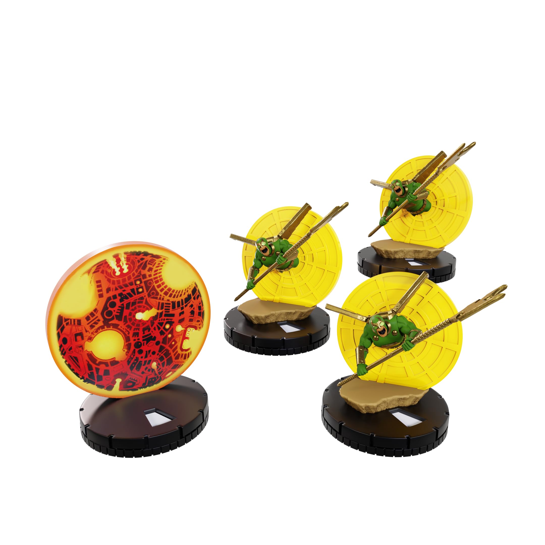 WizKids DC HeroClix: Apokolips Planet Pack | Tabletop Game Pieces | Plastic