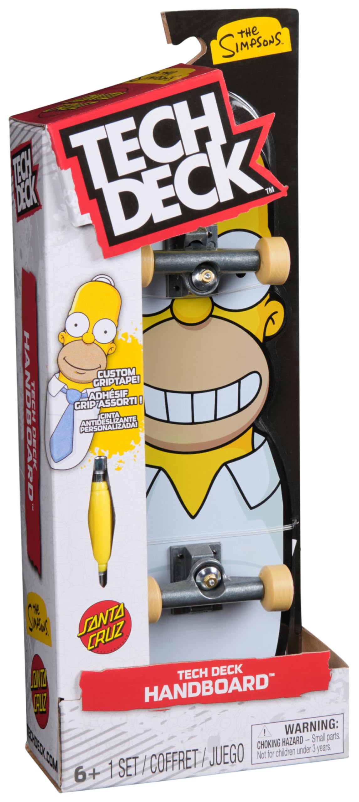 Tech Deck The Simpsons Handboard - Authentic Mini Skateboard for Kids 6+ 3