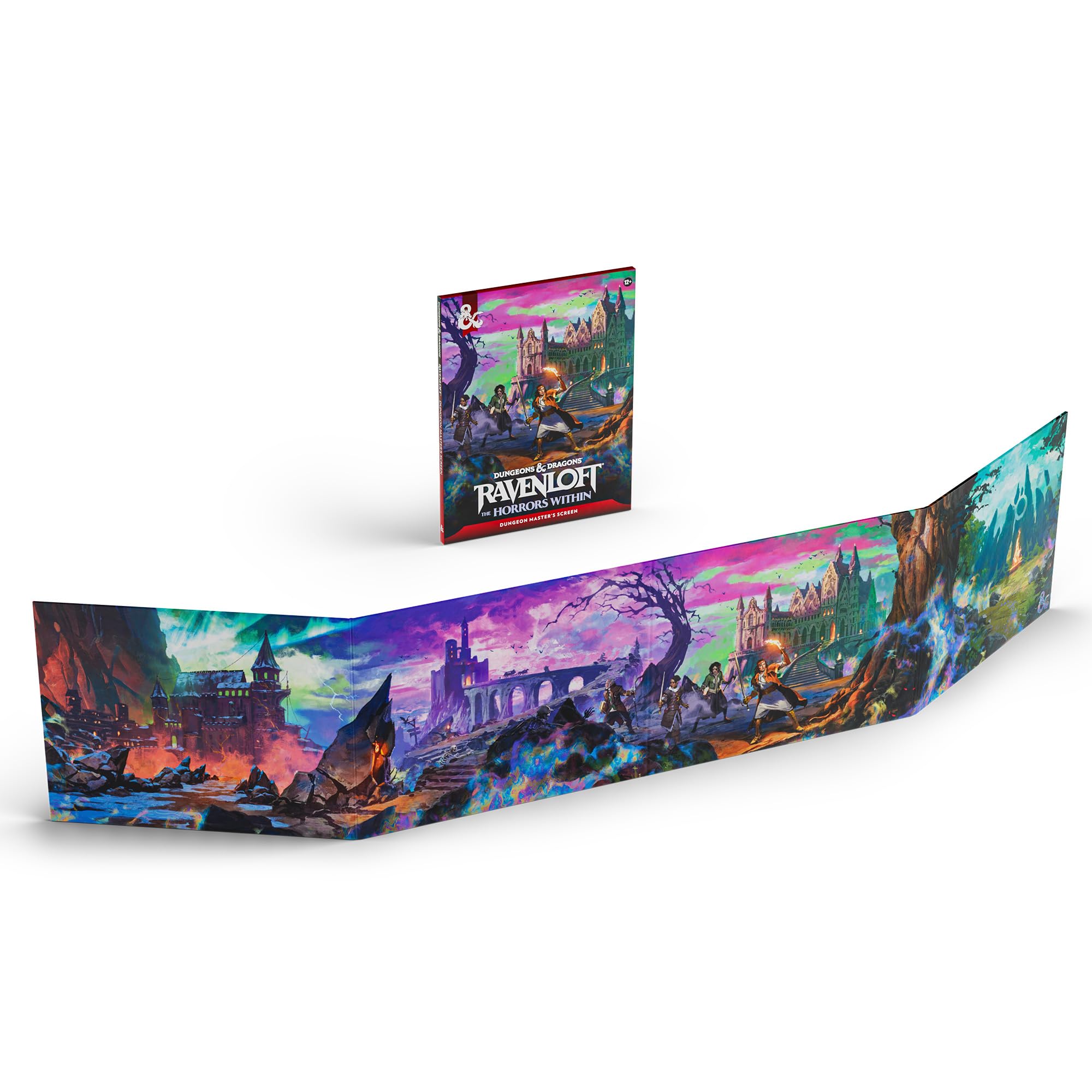 Dungeons & Dragons Ravenloft: The Horrors Within Dungeon Master's Screen | Cardstock | Unisex Adult