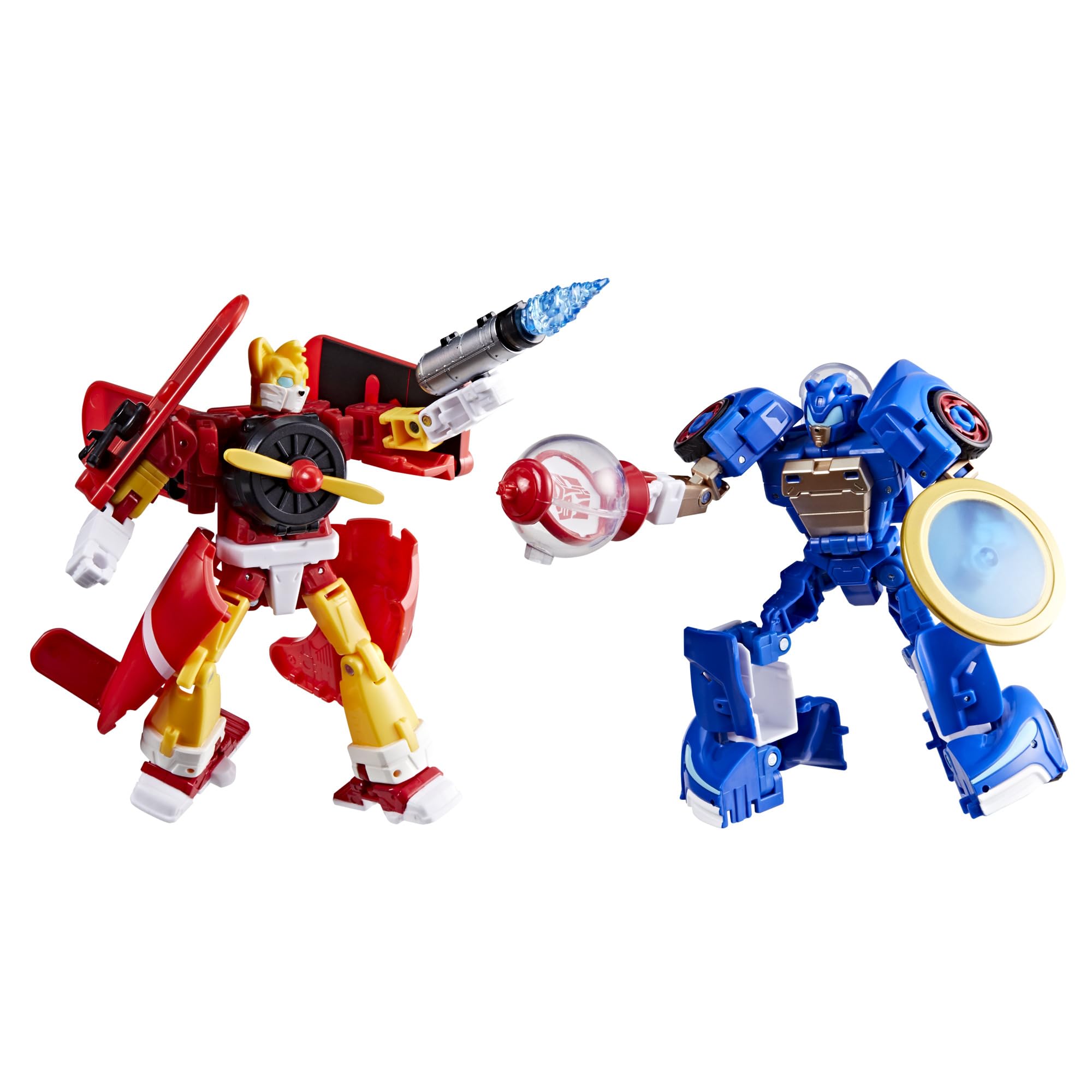 Transformers x Sonic the Hedgehog Collaborative Blue Booster & Wingtail Action Figures | 5-inch Figures | Ages 8+