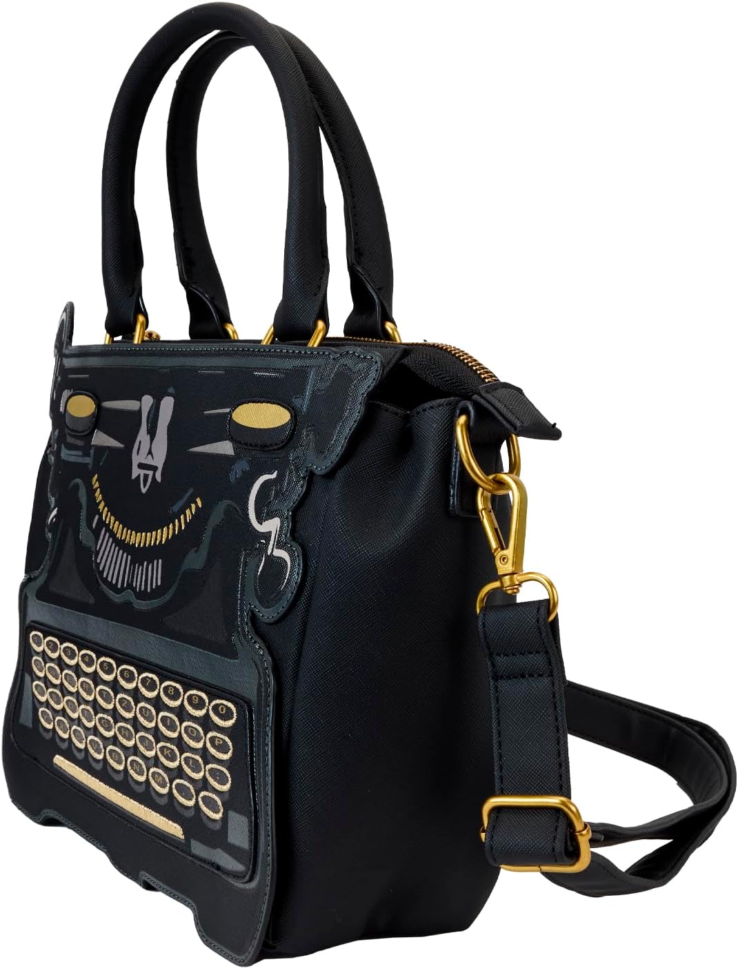 Loungefly Wednesday Addams Typewriter Crossbody Bag (WEDTB0004)