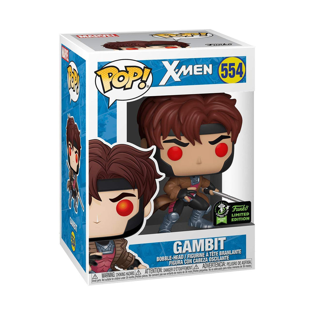 Funko Pop! Marvel X-Men - Gambit Vinyl Bobble-Head Figure (FU45914)