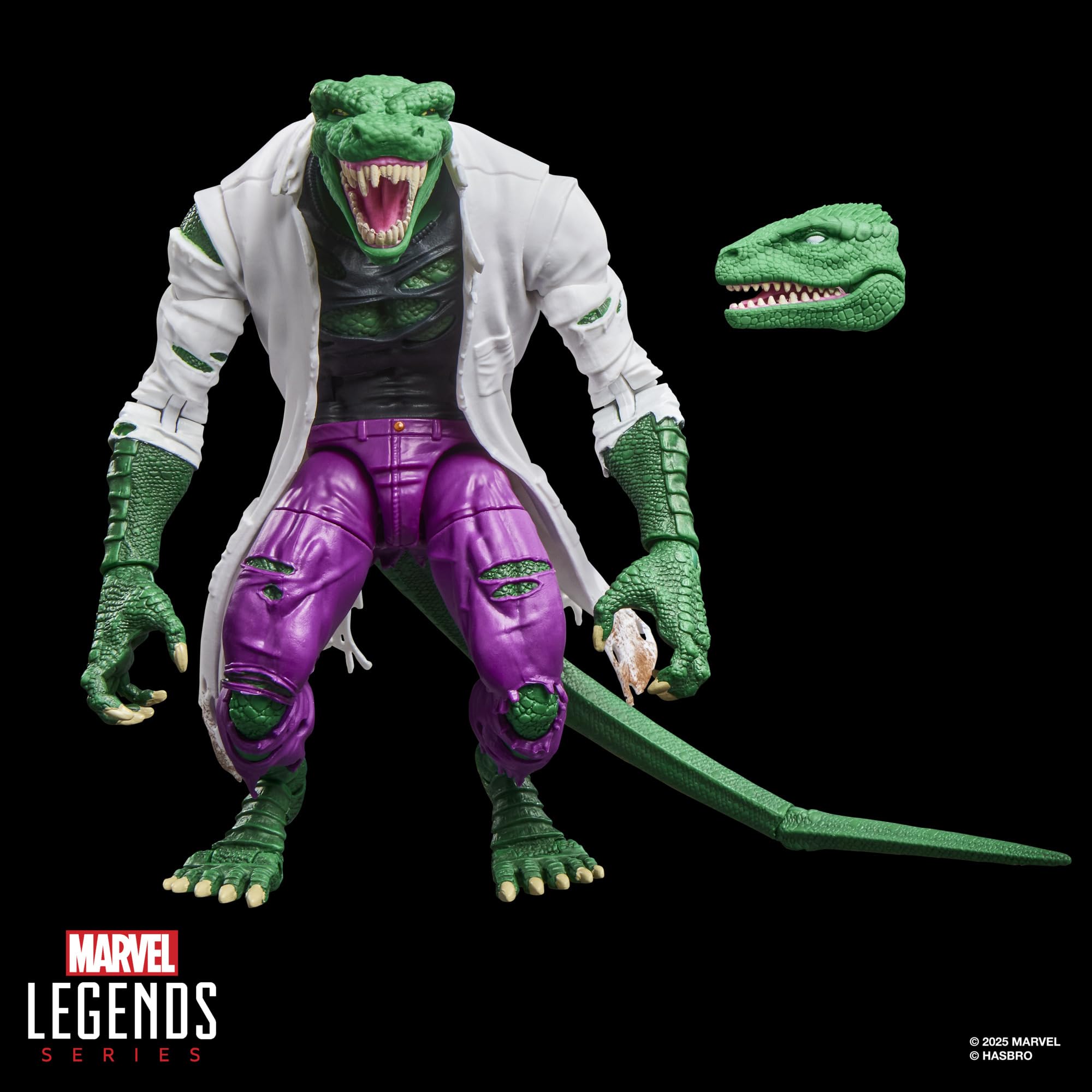 SPIDER-MAN Marvel Legends Series Marvel’s Lizard Action Figure - 15 cm Scale | 2 Accessories