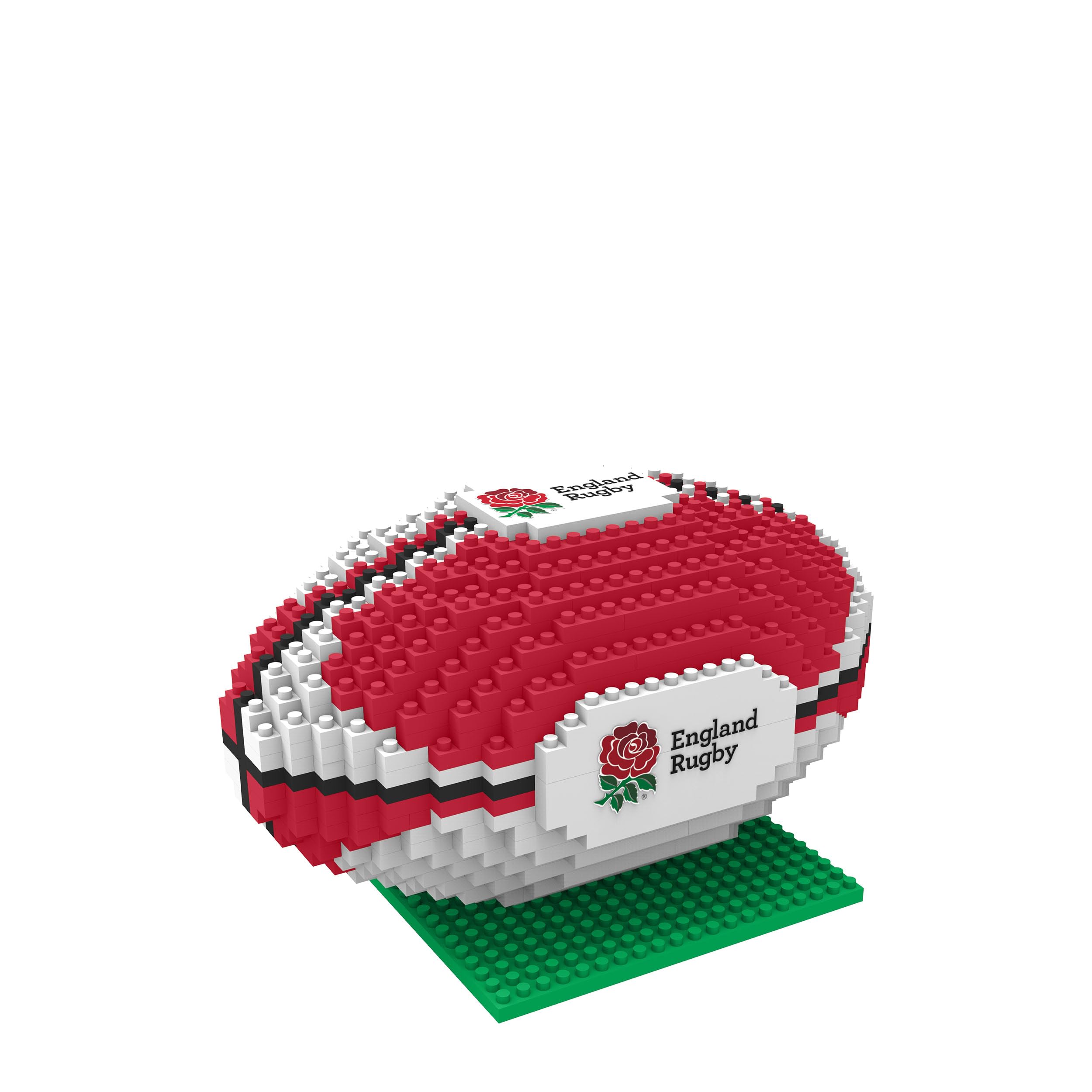FOCO BRXLZ Officially Licensed RFU Rugby Ball Building Set | 712 Pieces | Ages 12+