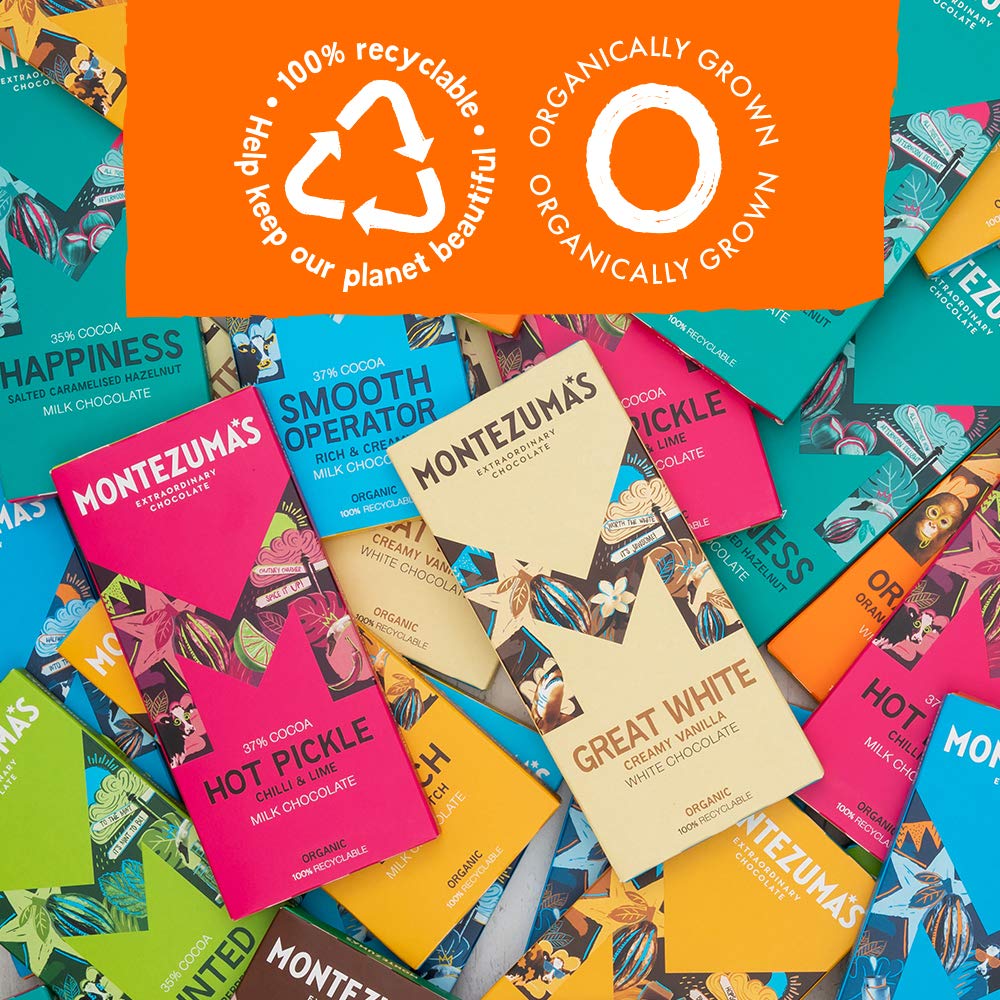 Montezuma - Darkside 51% Cocoa Dark Milk Chocolate Bar, Organic & Gluten-Free 5