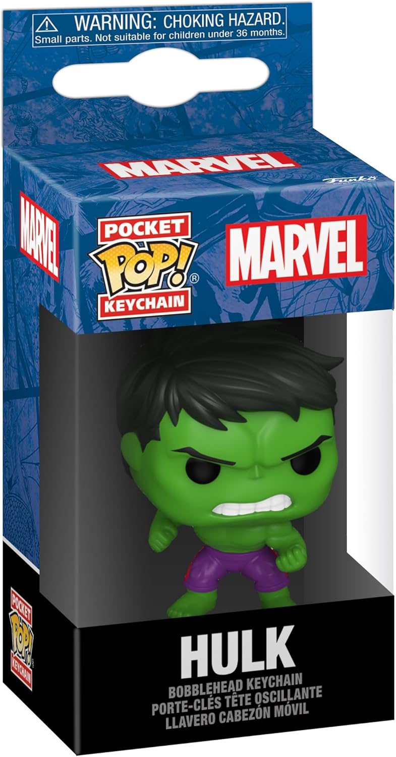 Funko Pop! Marvel Comics - Hulk Vinyl Keychain (82493)