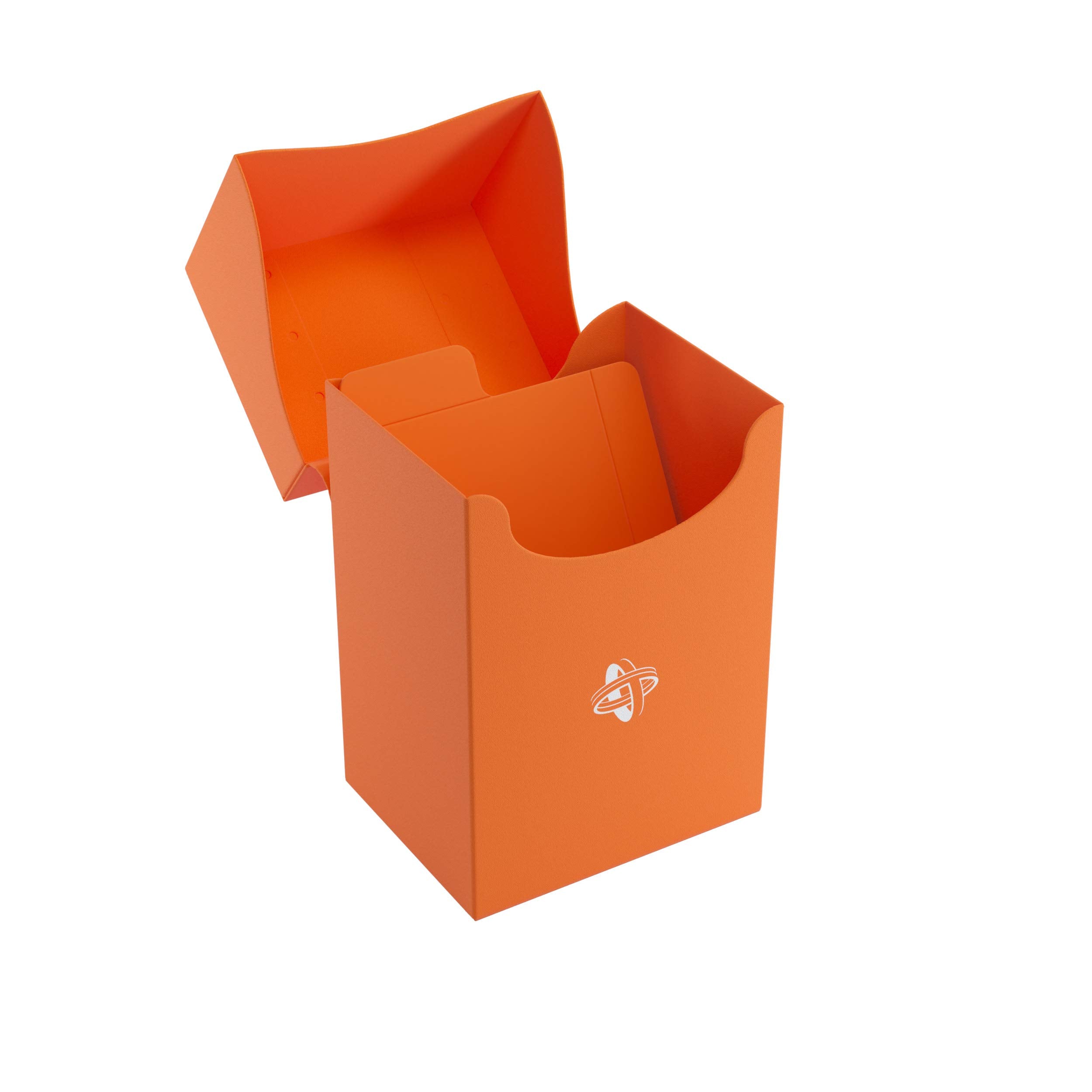 Gamegenic 80-Karten-Deckhalter – Orangefarbene TCG-Aufbewahrung für Magic, Pokémon, Yu-Gi-Oh! 3