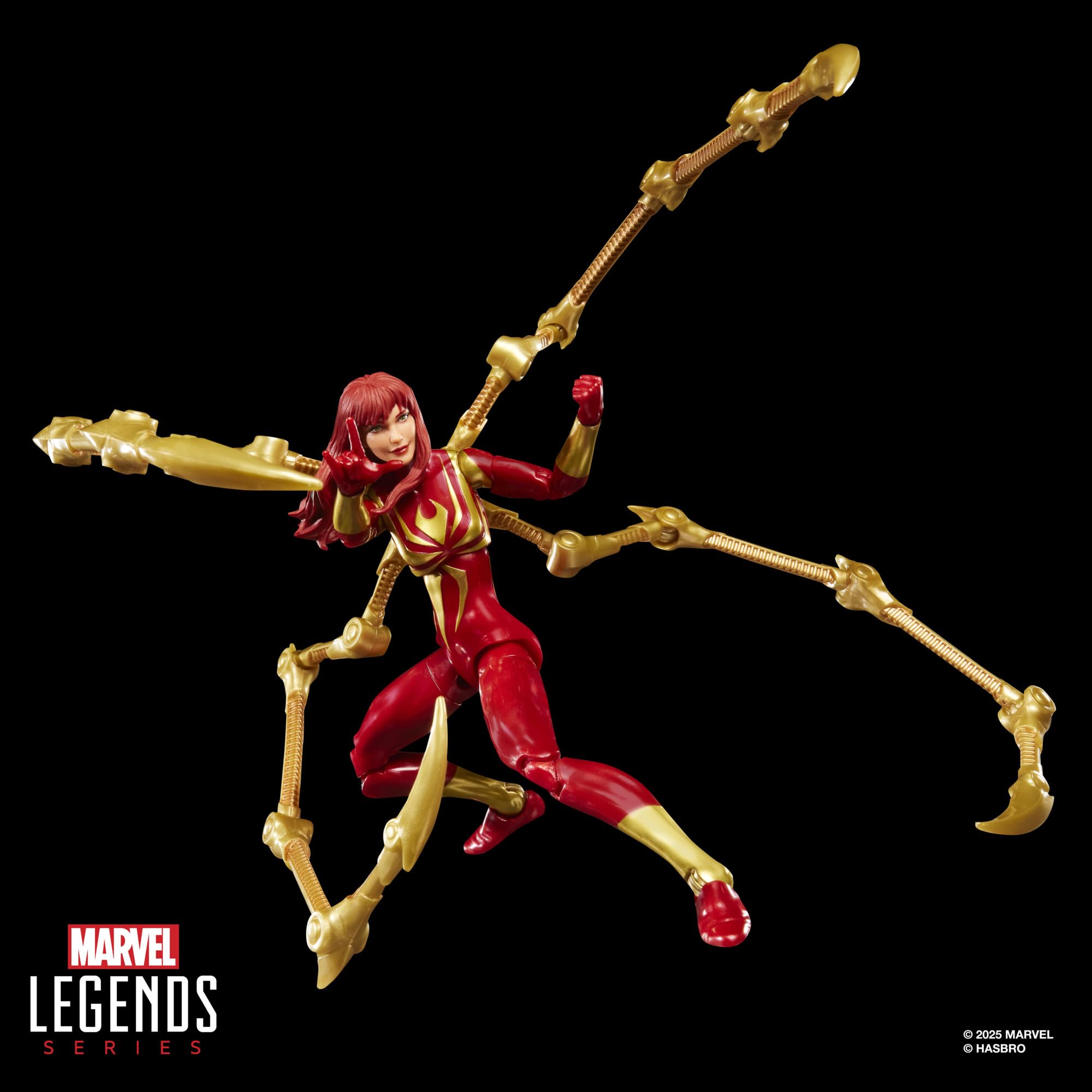 Marvel Legends Series Magic: The Gathering Mary Jane Watson (Iron Spider) Action Figure 6
