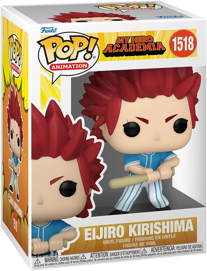 Funko Pop! Animation My Hero Academia - Eijiro Kirishima Hero League Baseball Vinyl Figure (70615)