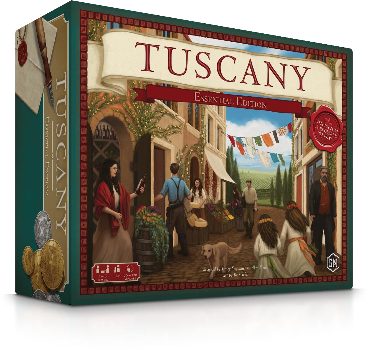 Stonemaier Games Tuscany: Essential Edition Board Game Expansion 4