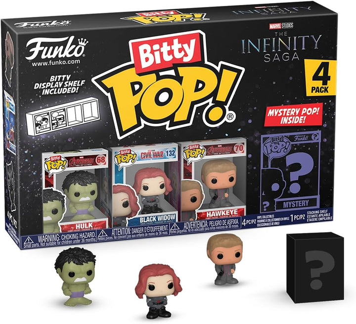 Funko Bitty POP! Marvel - Assorted Characters Mini Figure Set (71504)