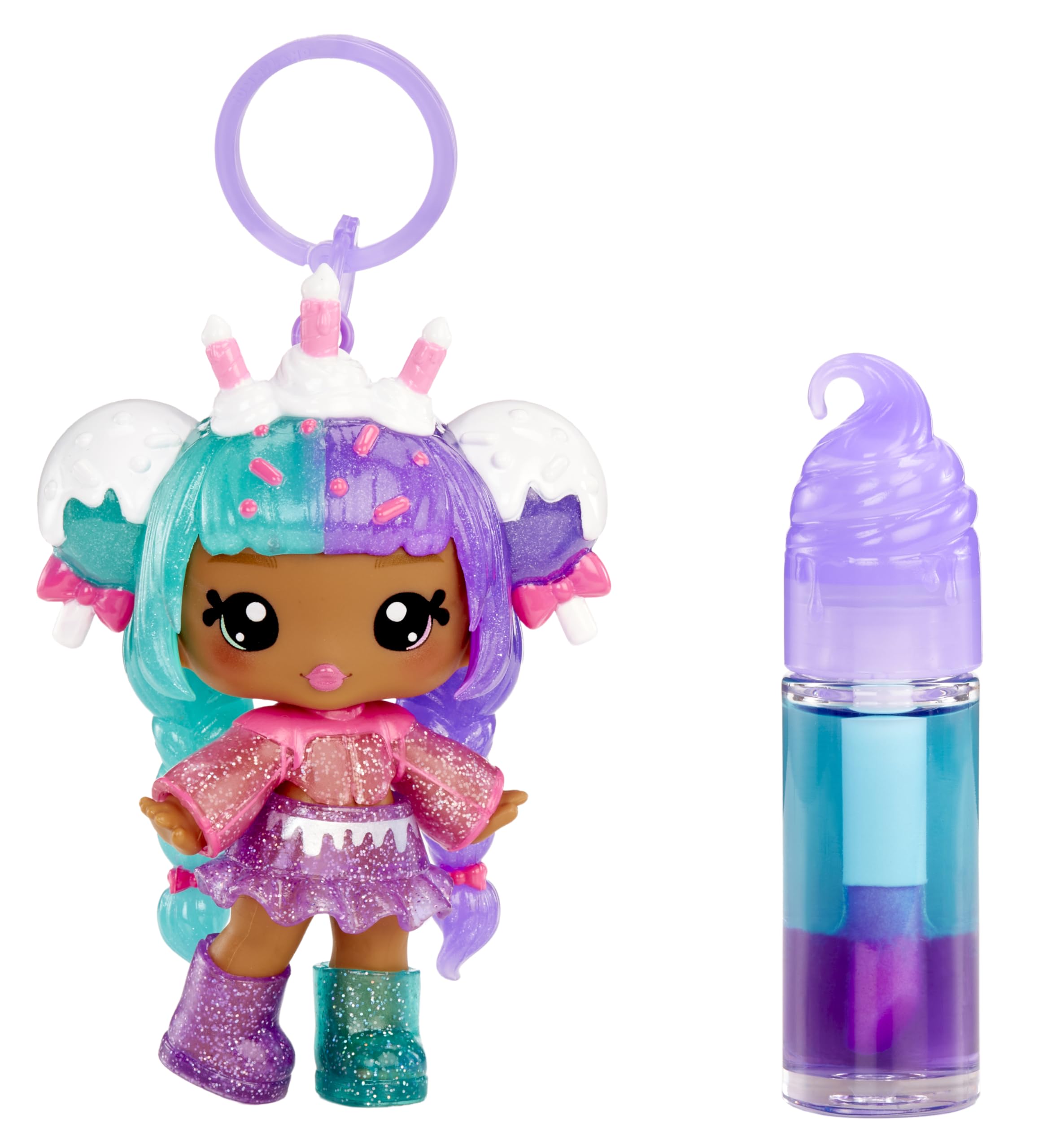 Yummiland Carly Cakepop Doll - Mystery Color Change Lip Gloss Playset for Ages 4+ 17