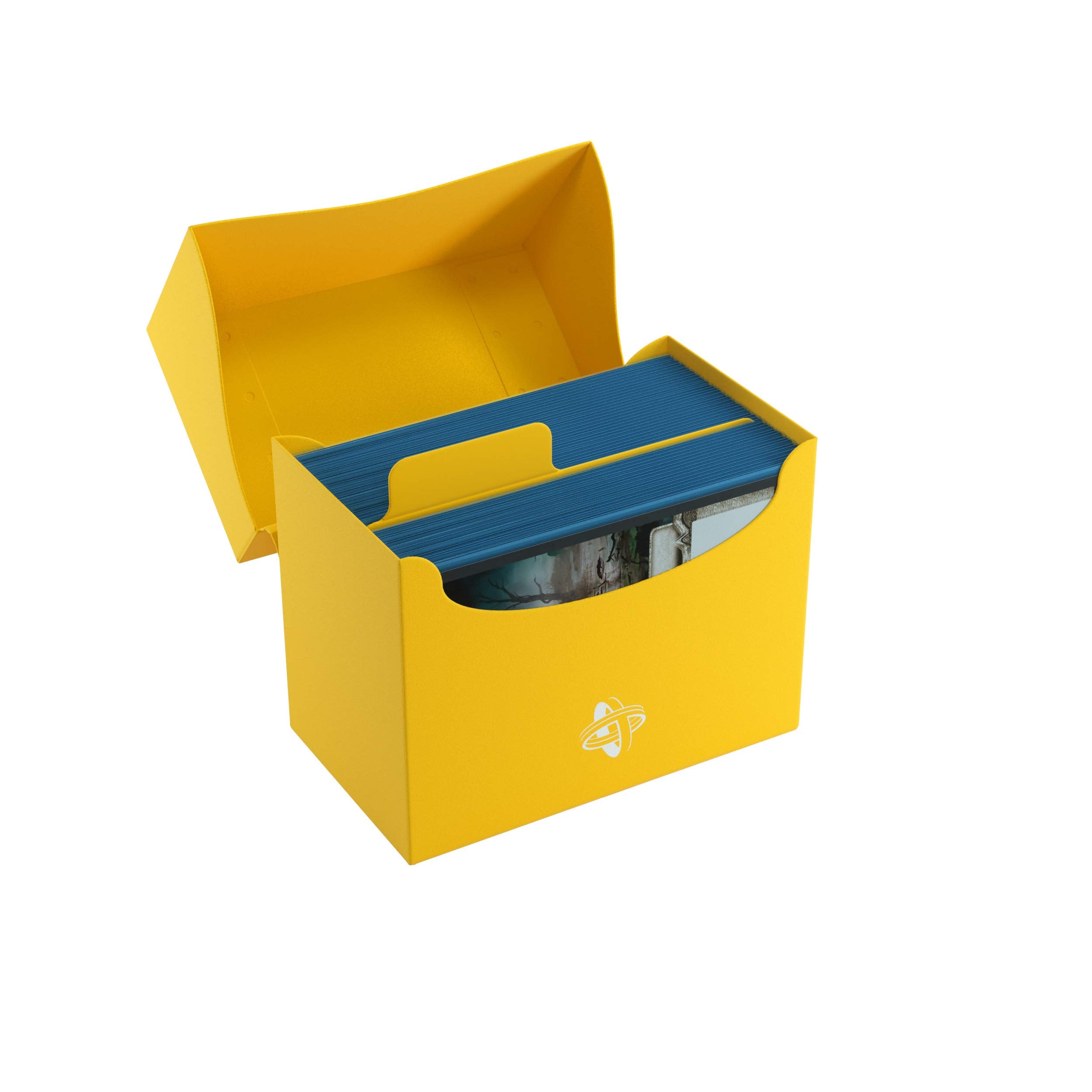 Gamegenic 80-Card Side Holder - Yellow Deck Box for MTG, Pokémon, Yu-Gi-Oh! 9