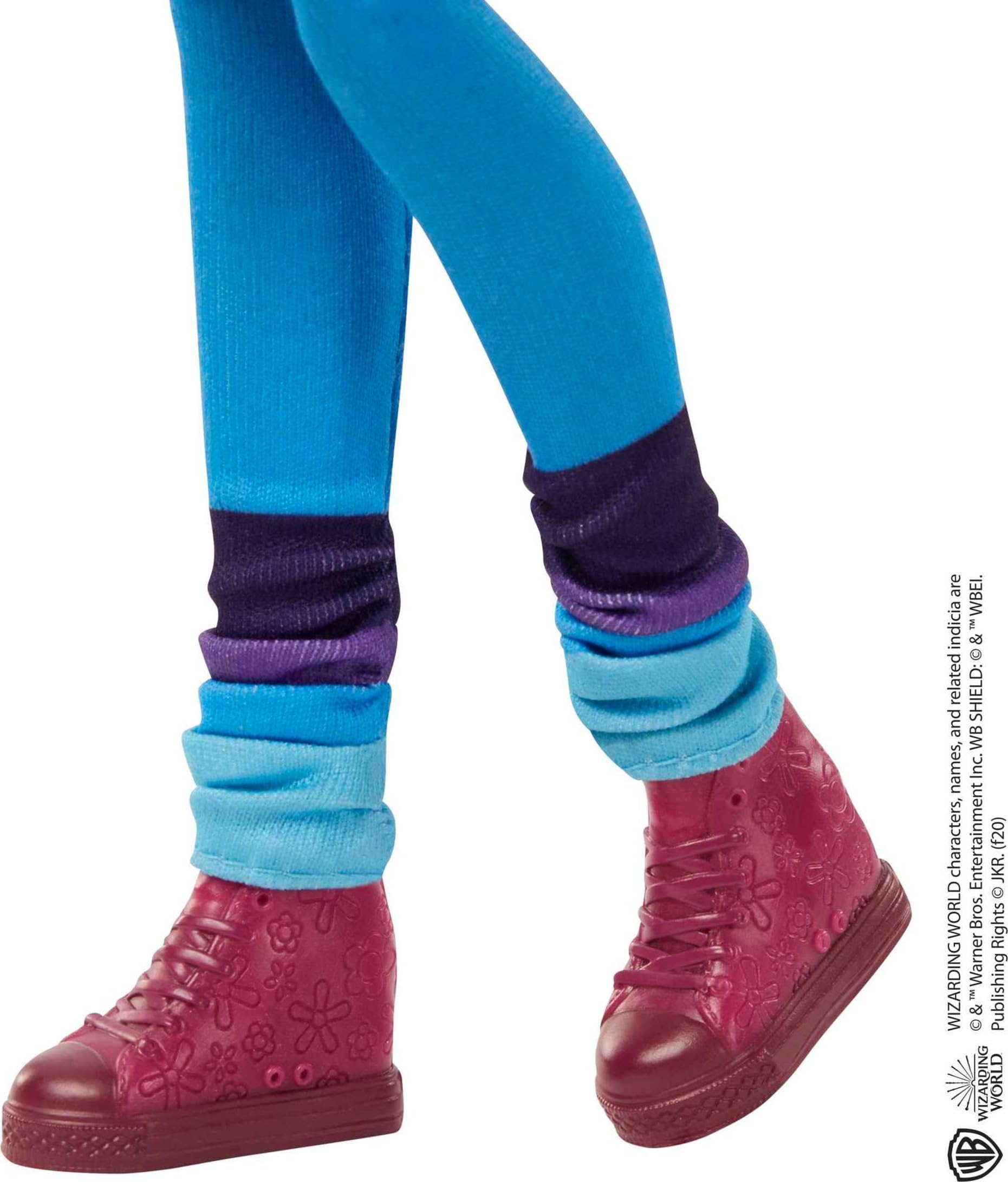 Harry Potter Luna Lovegood Collectible Doll - 10-inch Poseable Figure with Quibbler, Spectrespecs & Wand, Ages 6+ 5