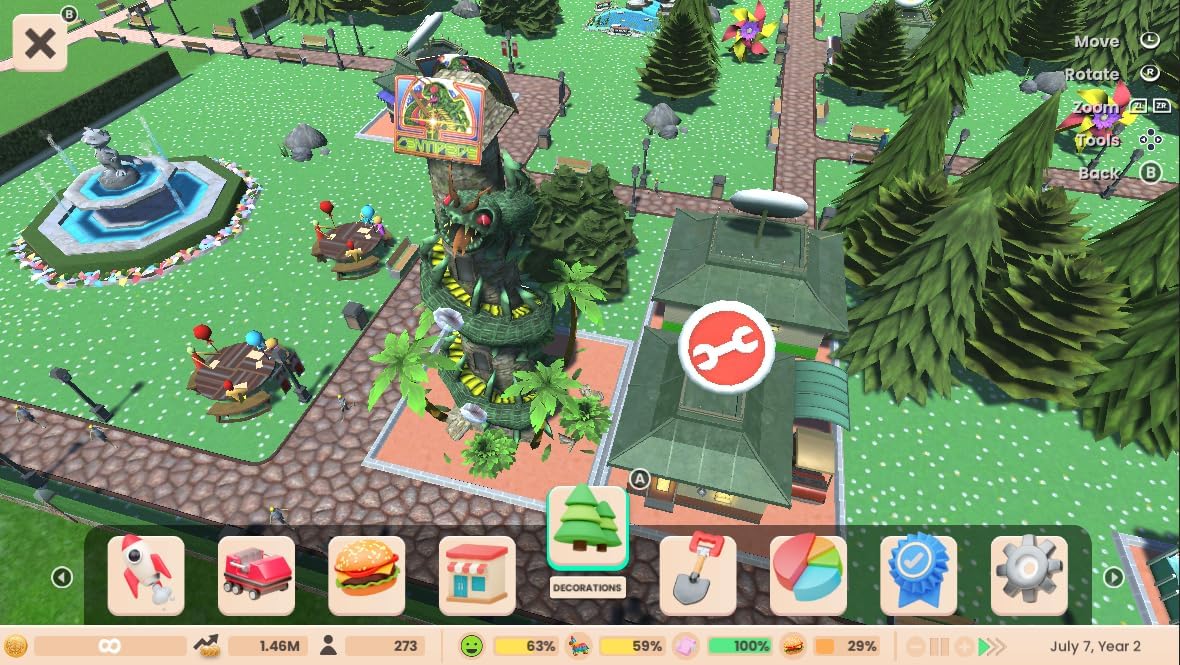 RollerCoaster Tycoon Adventures Deluxe - Nintendo Switch 6