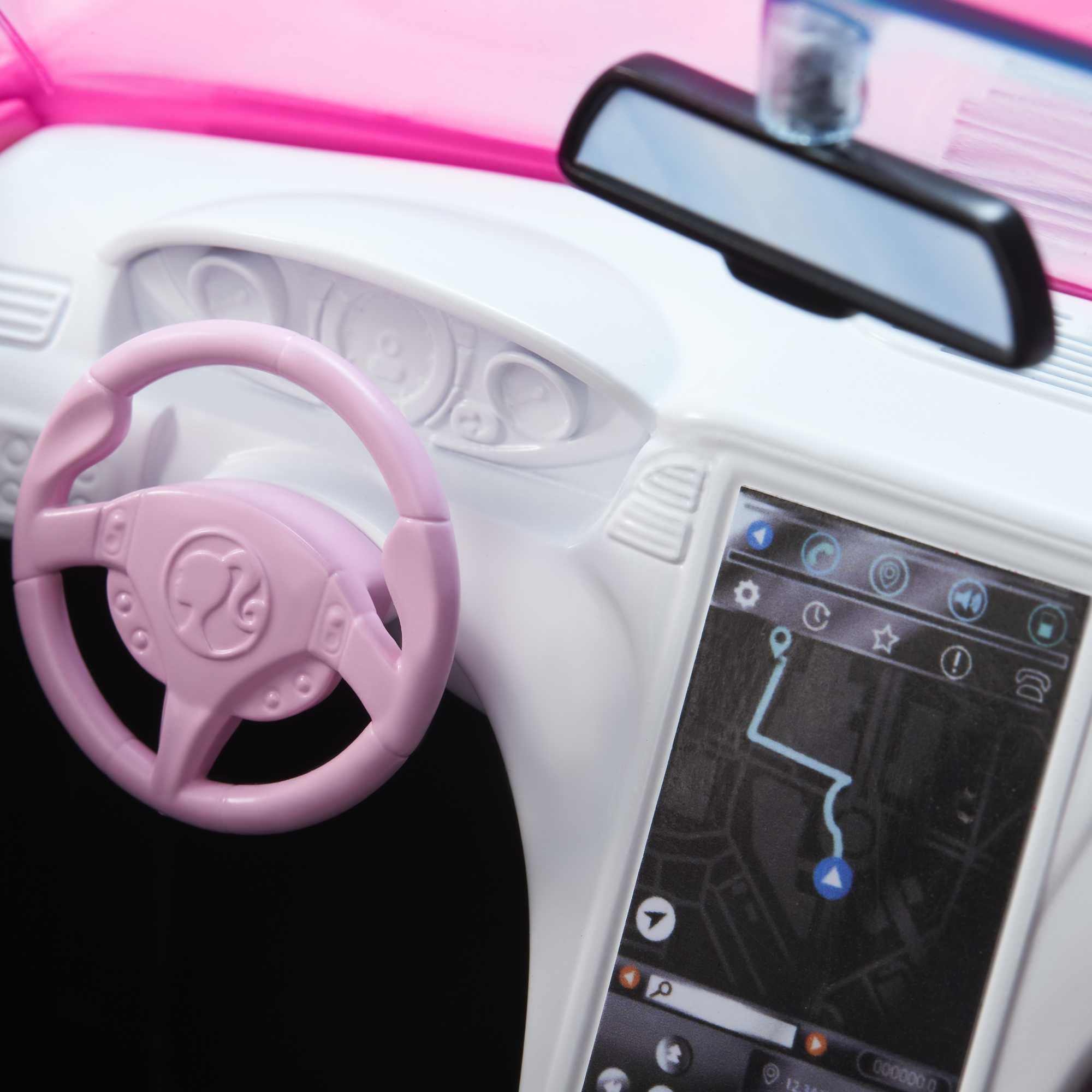 Barbie Sporty Pink Convertible Vehicle Toy for Kids | Seats Two Dolls | HBT92 4