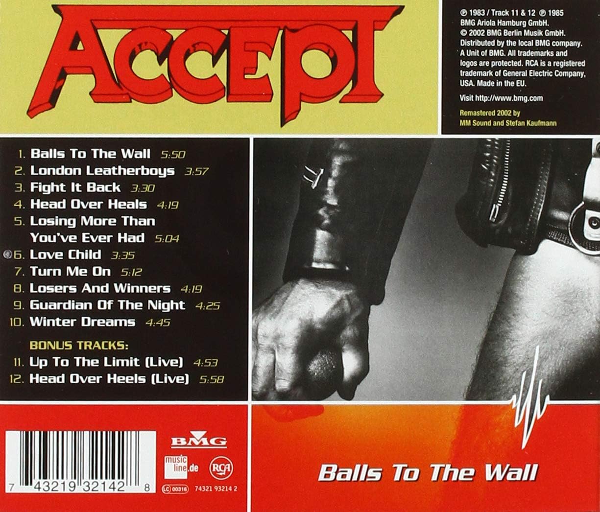 Accept - Balls to the Wall [Audio CD]
