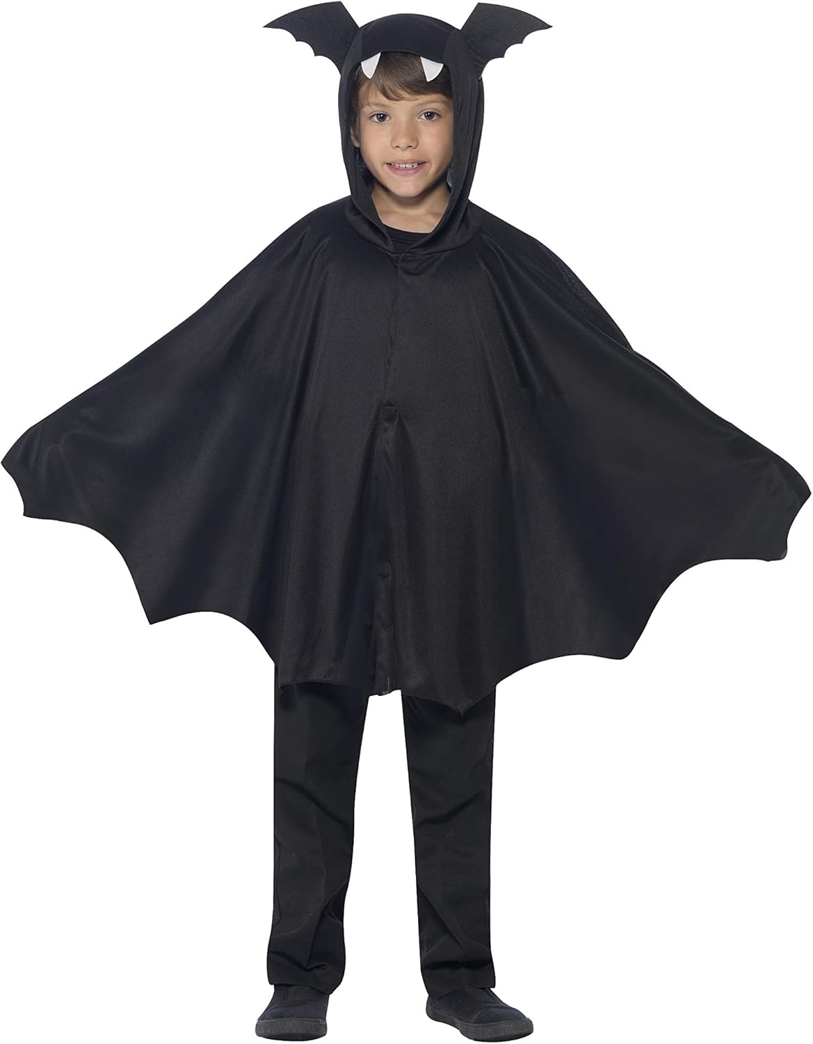 Smiffys Bat Cape - Black Dress Up Costume Accessory for Kids
