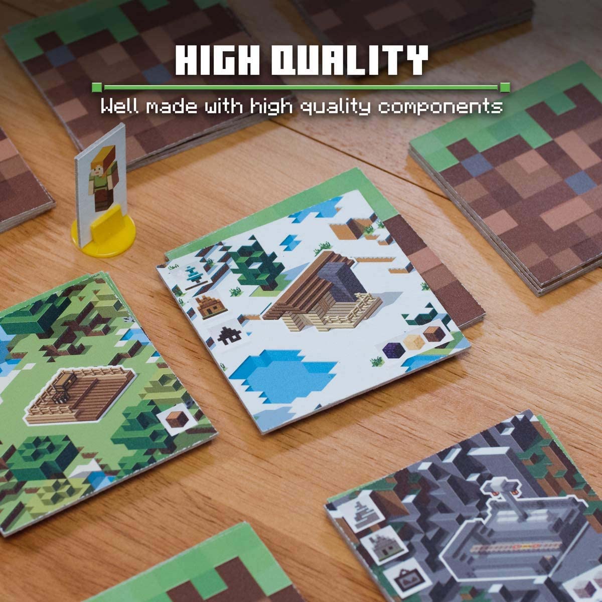 Ravensburger Minecraft Builders & Biomes Strategy Board Game – Base Game for 2-4 Players 8