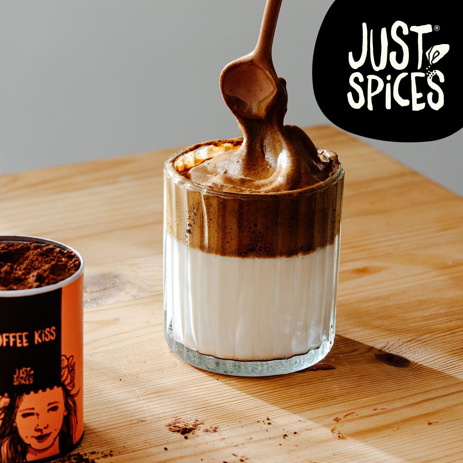 Just Spices Coffee Kiss - Cocoa & Almond Coffee Mix with Ceylon Cinnamon, 45g 12