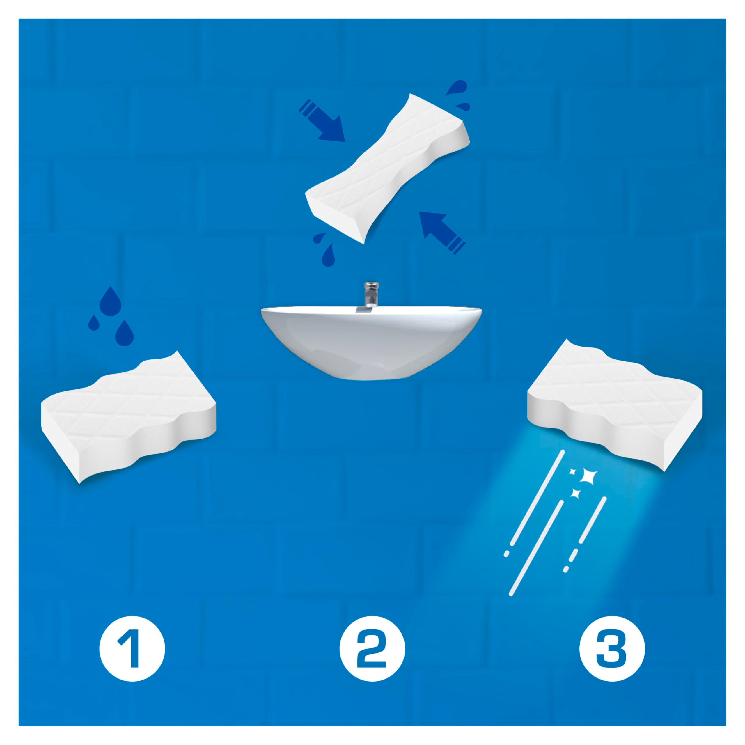 FLASH Ultra Power Magic Eraser Stain Remover | 32 Count (16x2 Pack) | Removes Grime & Scuffs 4