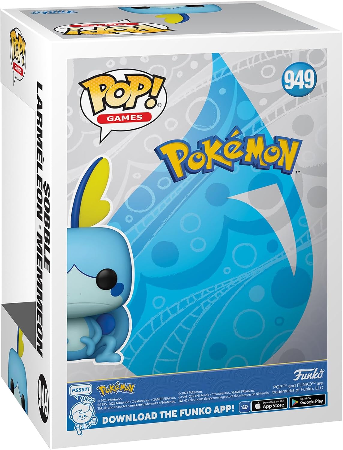 Funko Pop! Games: Pokémon - Sobble Vinyl Figure (72192) 4