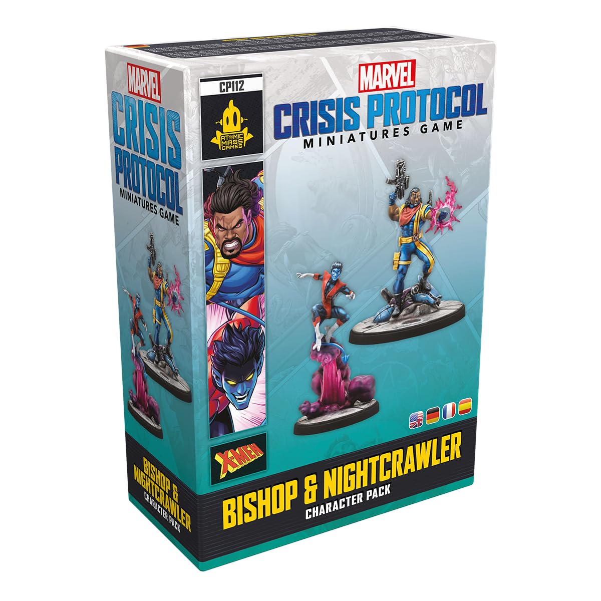 Atomic Mass Games Marvel Crisis Protocol: Bishop and Nightcrawler Expansion | 2 Players | Ages 14+