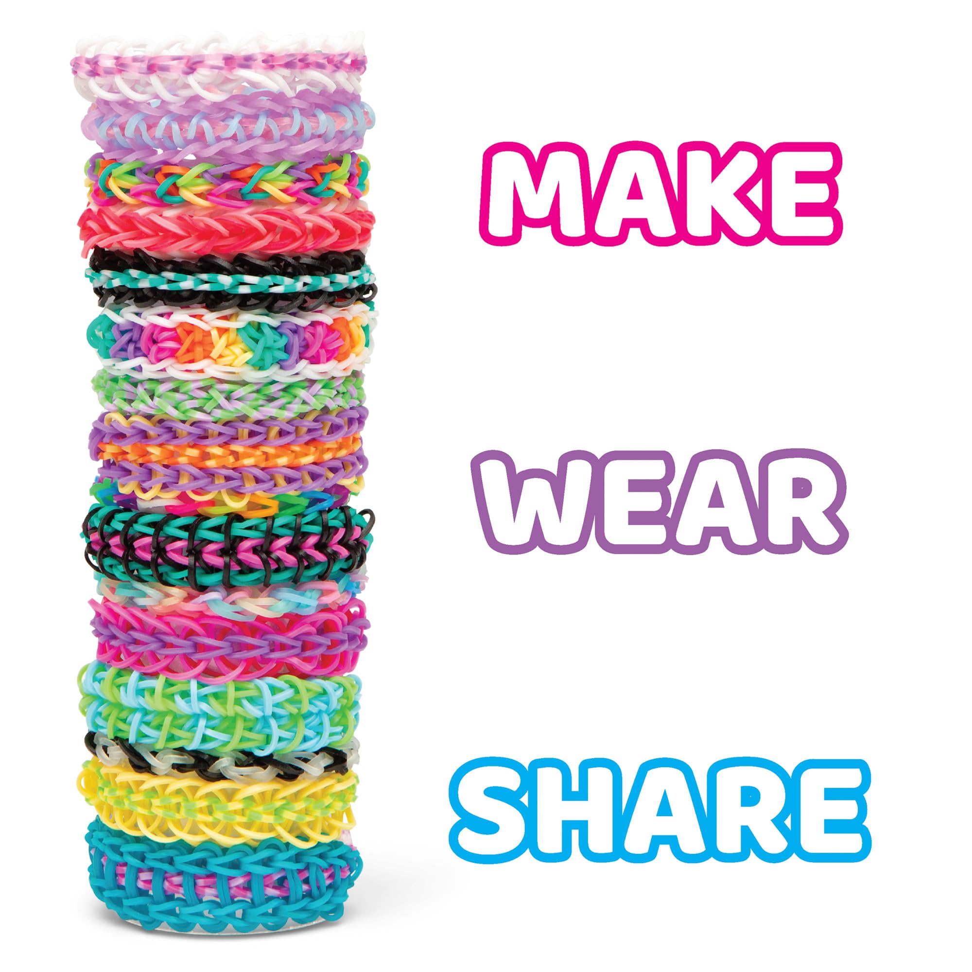 Rainbow Loom Mega Combo Loom Band Kit - 7000 Bands | Ages 7+ | Jewelry Making