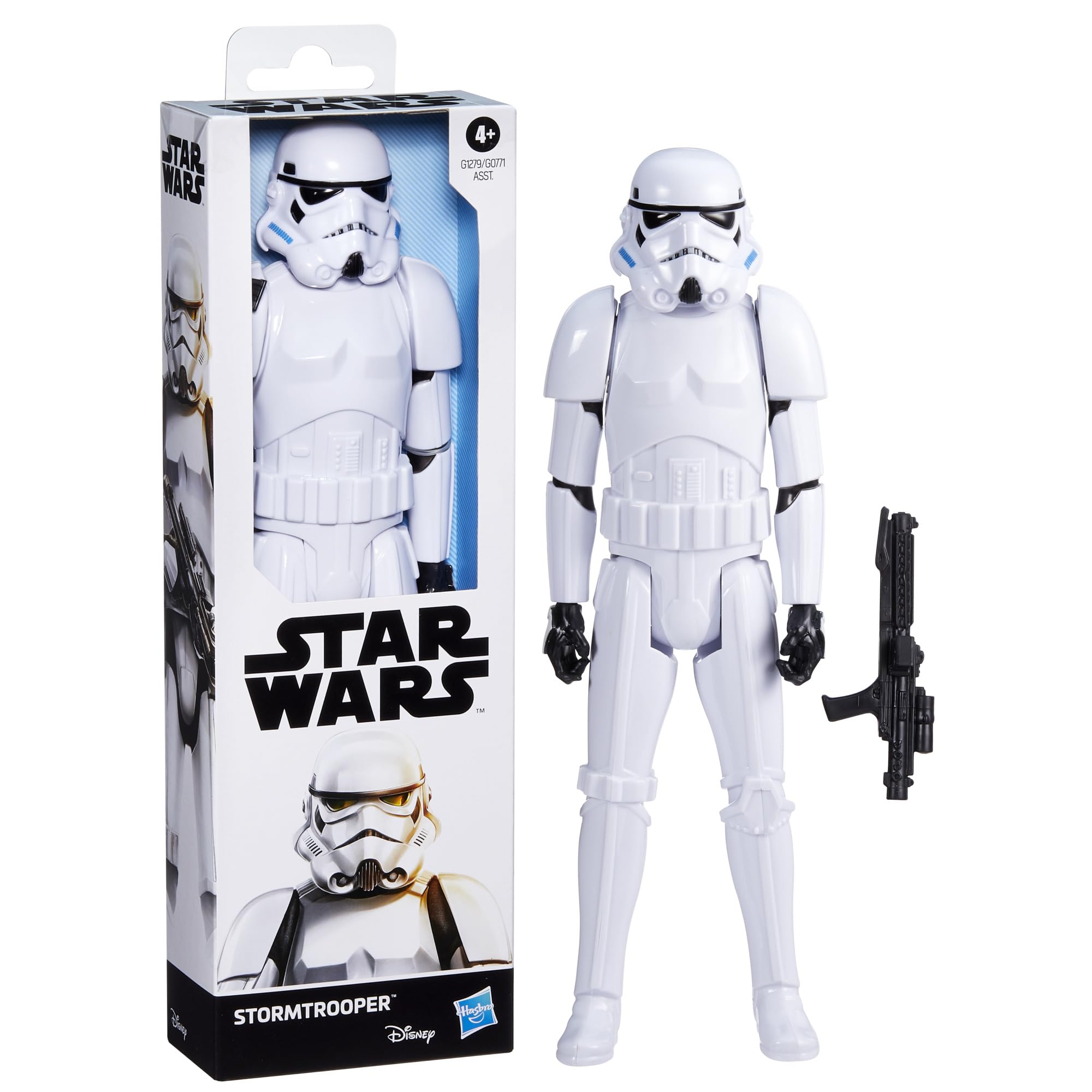 Star Wars Titan Hero Series Stormtrooper Action Figure - 12-Inch Scale | Ages 4+ 3