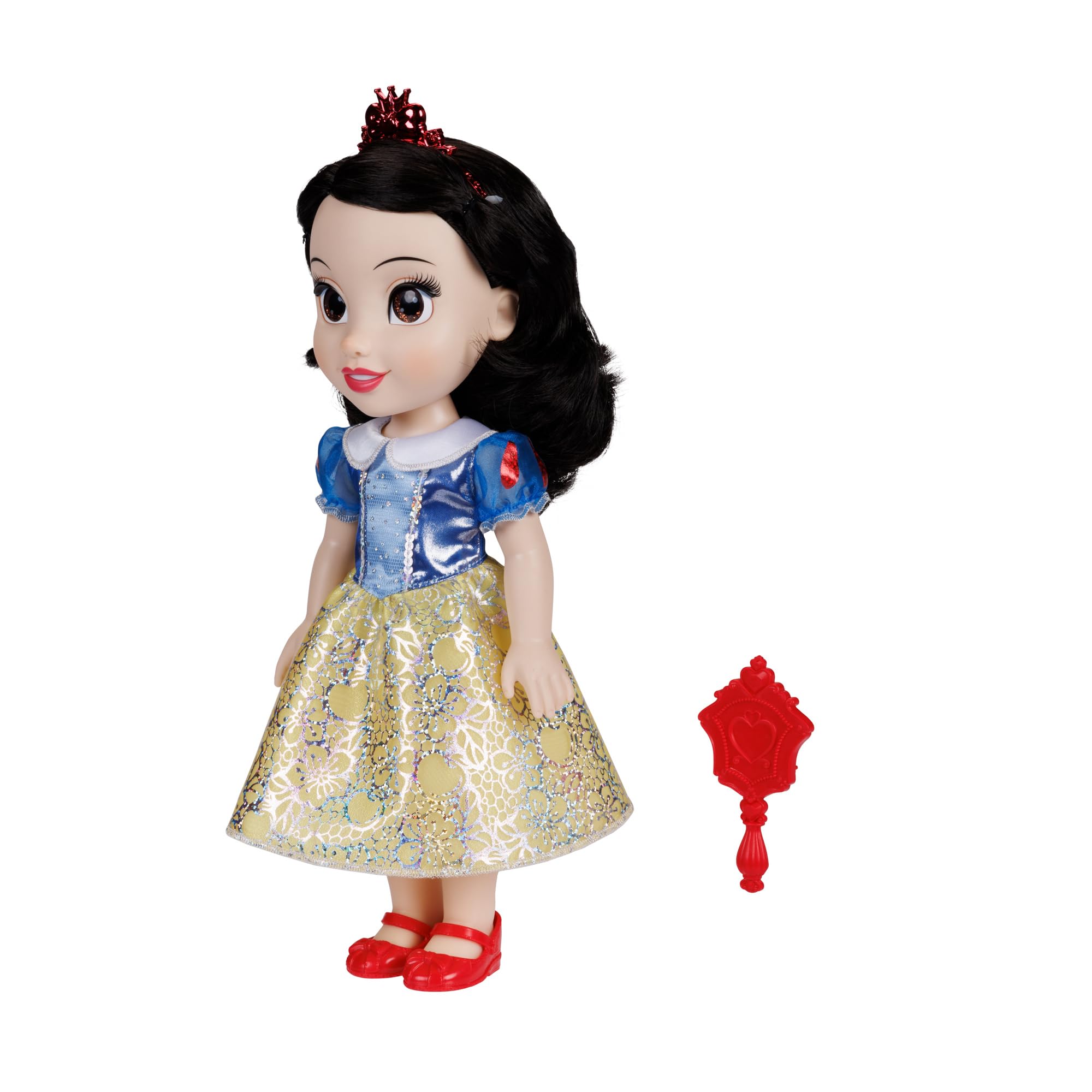 Disney Princess Snow White Fashion Doll - 14"/35cm Tall, Platinum Holofoil Dress | Ages 3+ 7