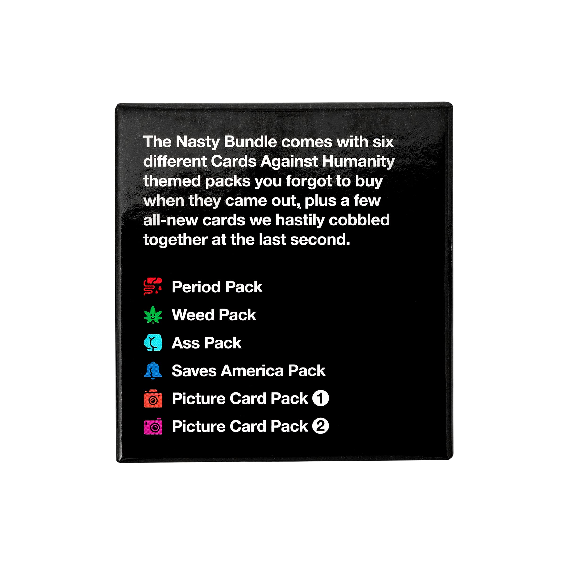 Cards Against Humanity Nasty Bundle - 6 Themed Expansion Packs + 10 New Cards | Adult Card Game 3