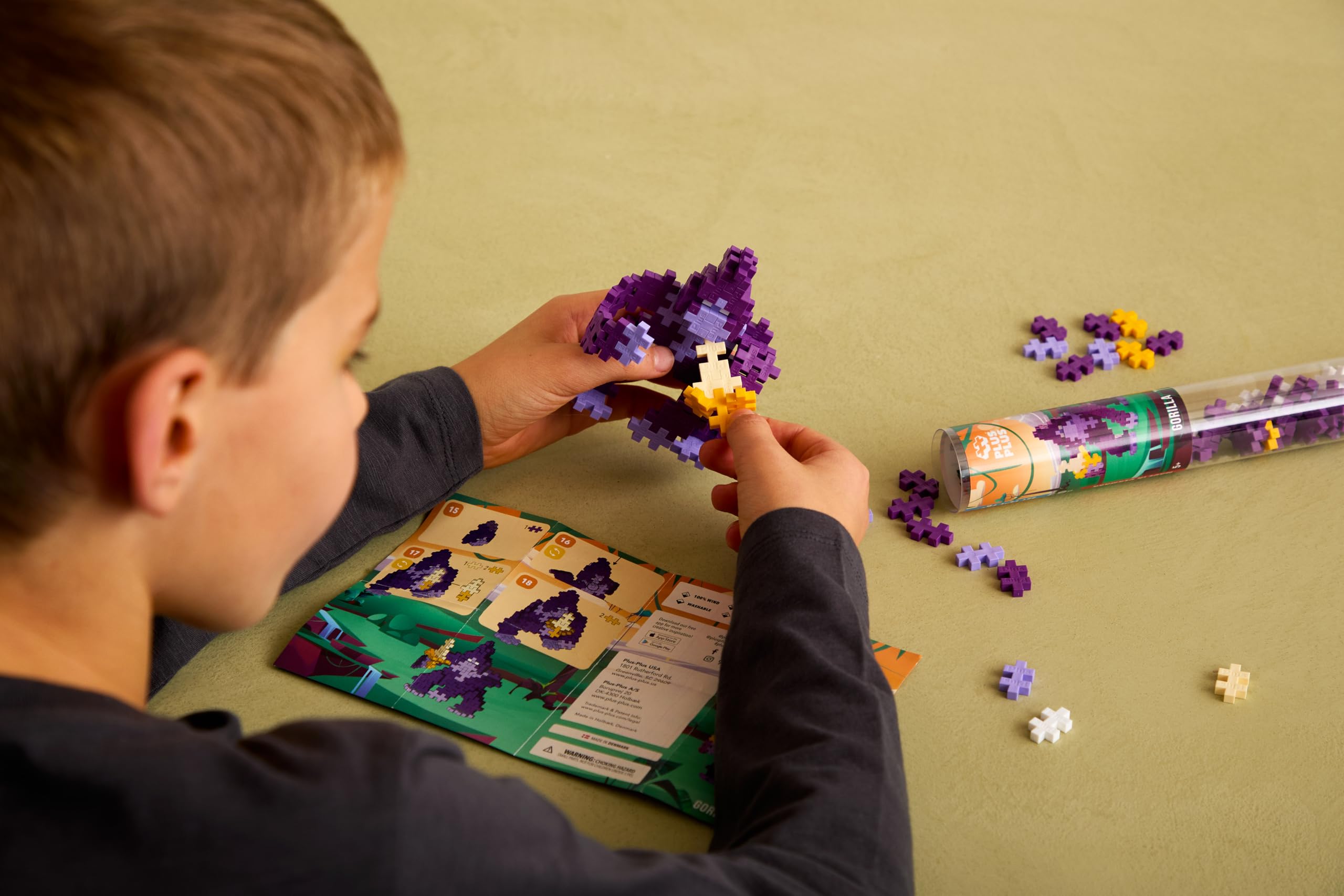 PLUS PLUS Building Blocks Toy - Creative 100-Piece Set for Ages 5+ 12