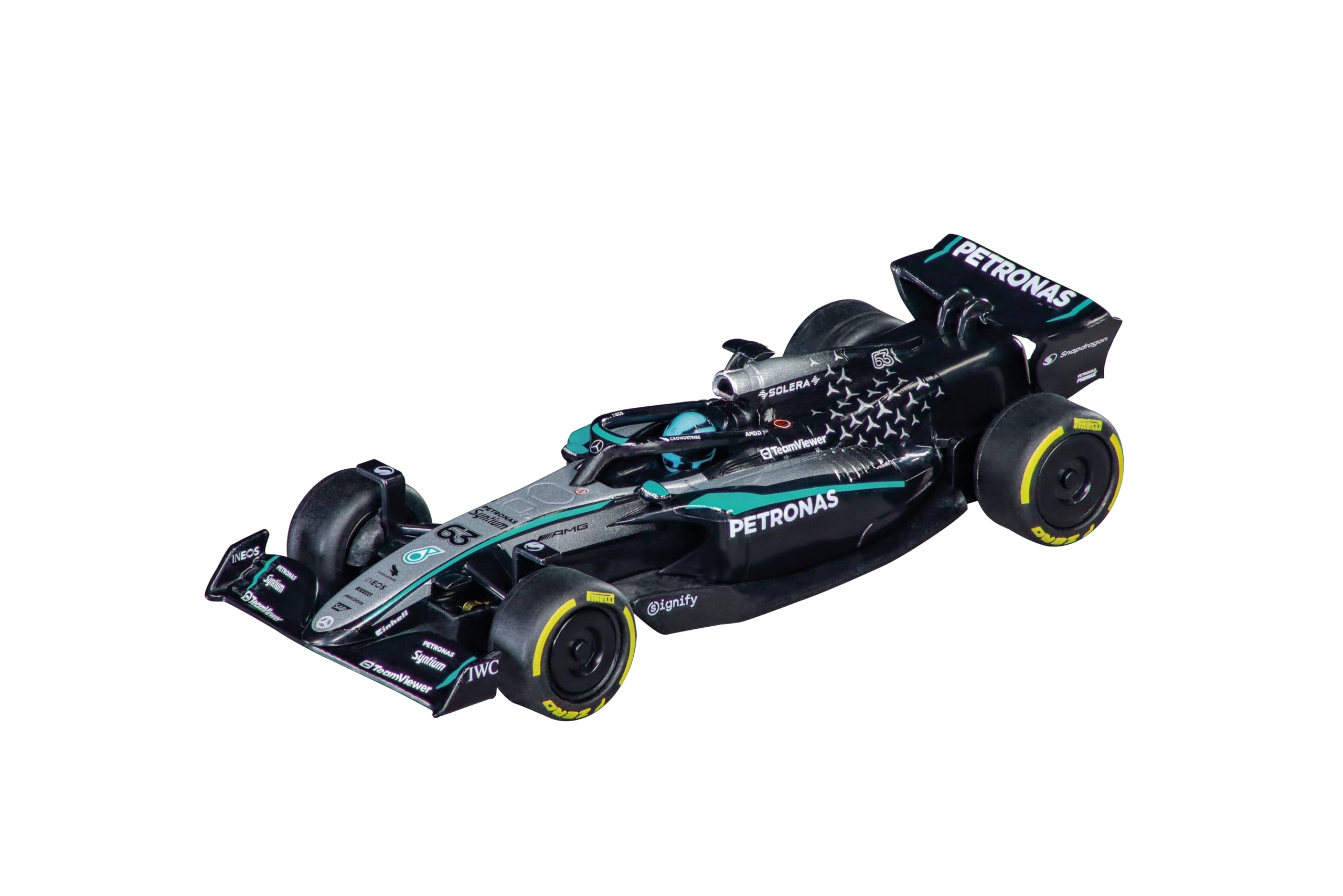 Carrera Mercedes-AMG F1 W14 E Performance G. Russell No.63 Slot Car | 1:43 Scale | Ages 6+