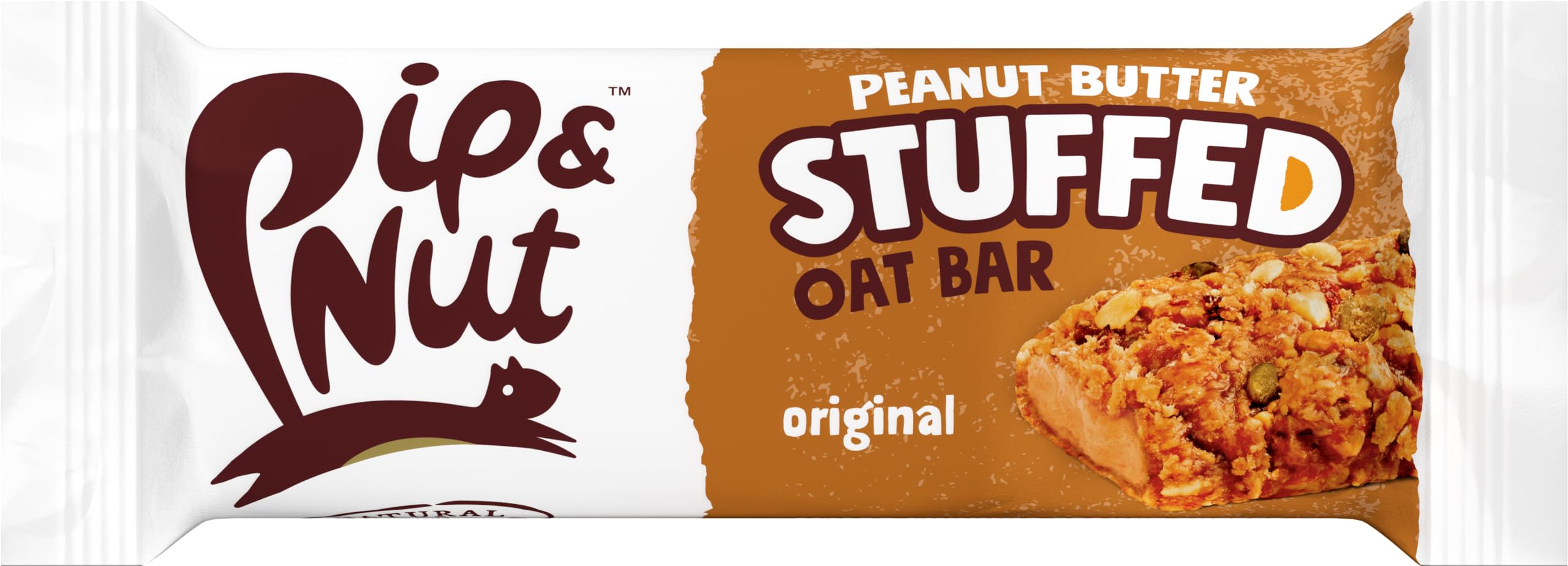 Pip & Nut Peanut Butter Stuffed Oat Bar Original - 15 Pack 3