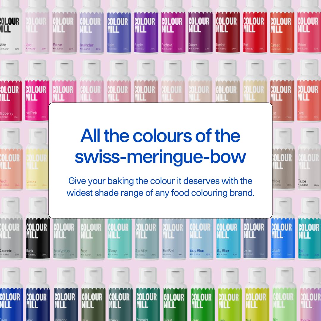 Colour Mill Oil Blend Food Colouring - Orange | Oil-Based, High Concentration, 20 ml 6