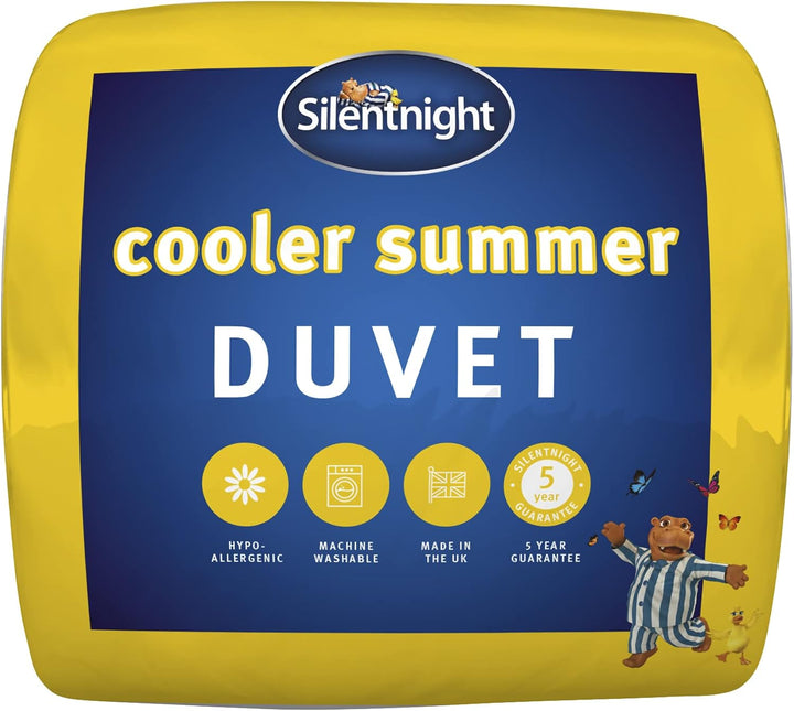 Silentnight - Cooler Summer 4.5 Tog Duvet Microfibre Bedding, King Size (364829LS)