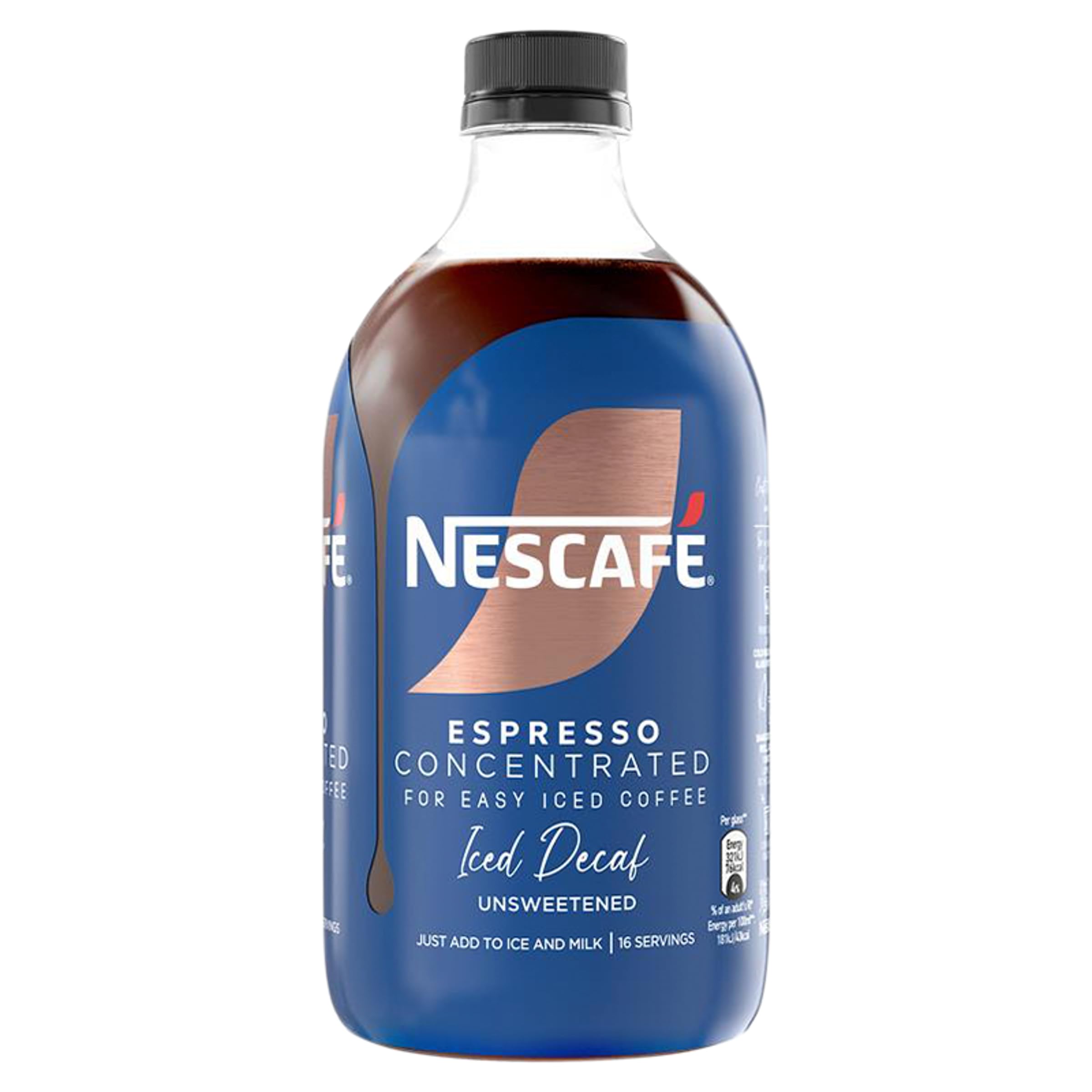 NESCAFÉ Iced Coffee Espresso Concentrated Decaf Flavour - 500ml | 16 Servings 1