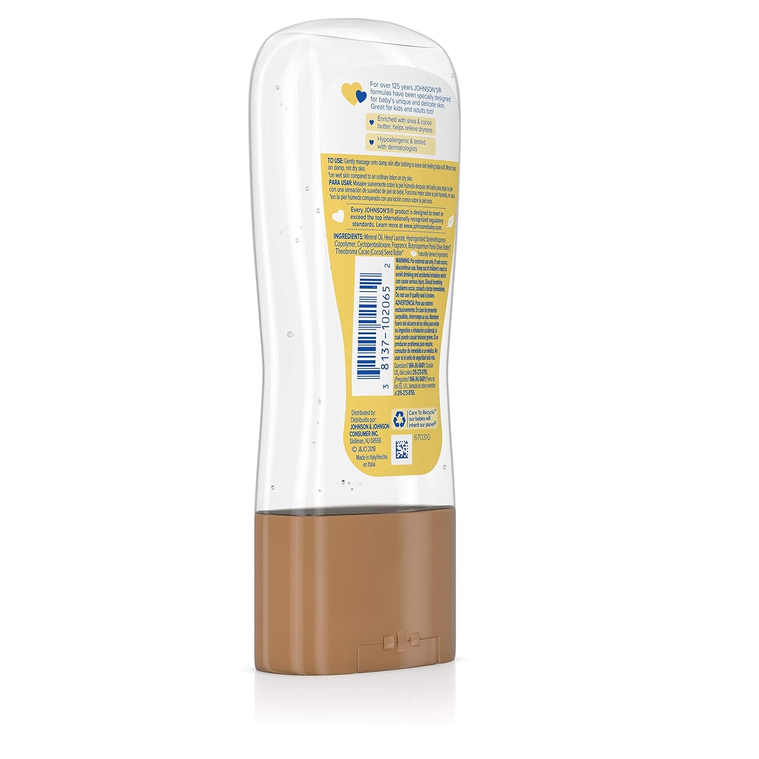 Johnson & Johnson - Baby Oil Gel with Cocoa Butter Body Moisturizer (6.5 Ounce) (thomaswi) 5