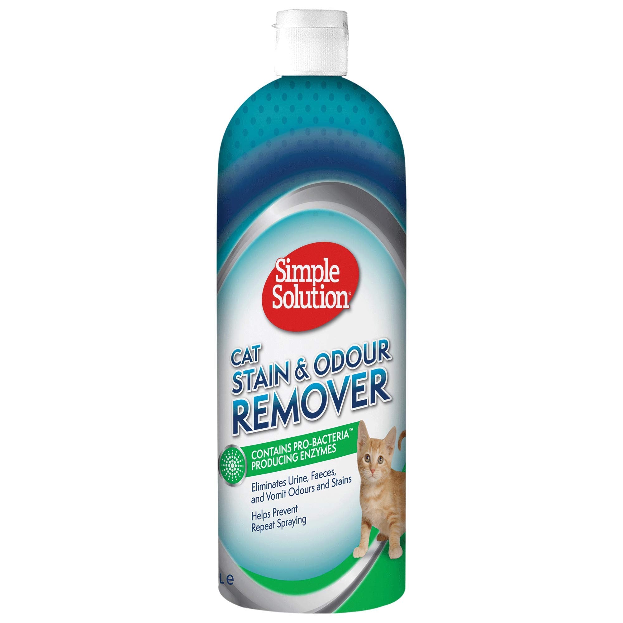 Simple Solution Pet Stain and Odour Remover - Pro-Bacteria Formula | 1 Litre | Vanilla Scent