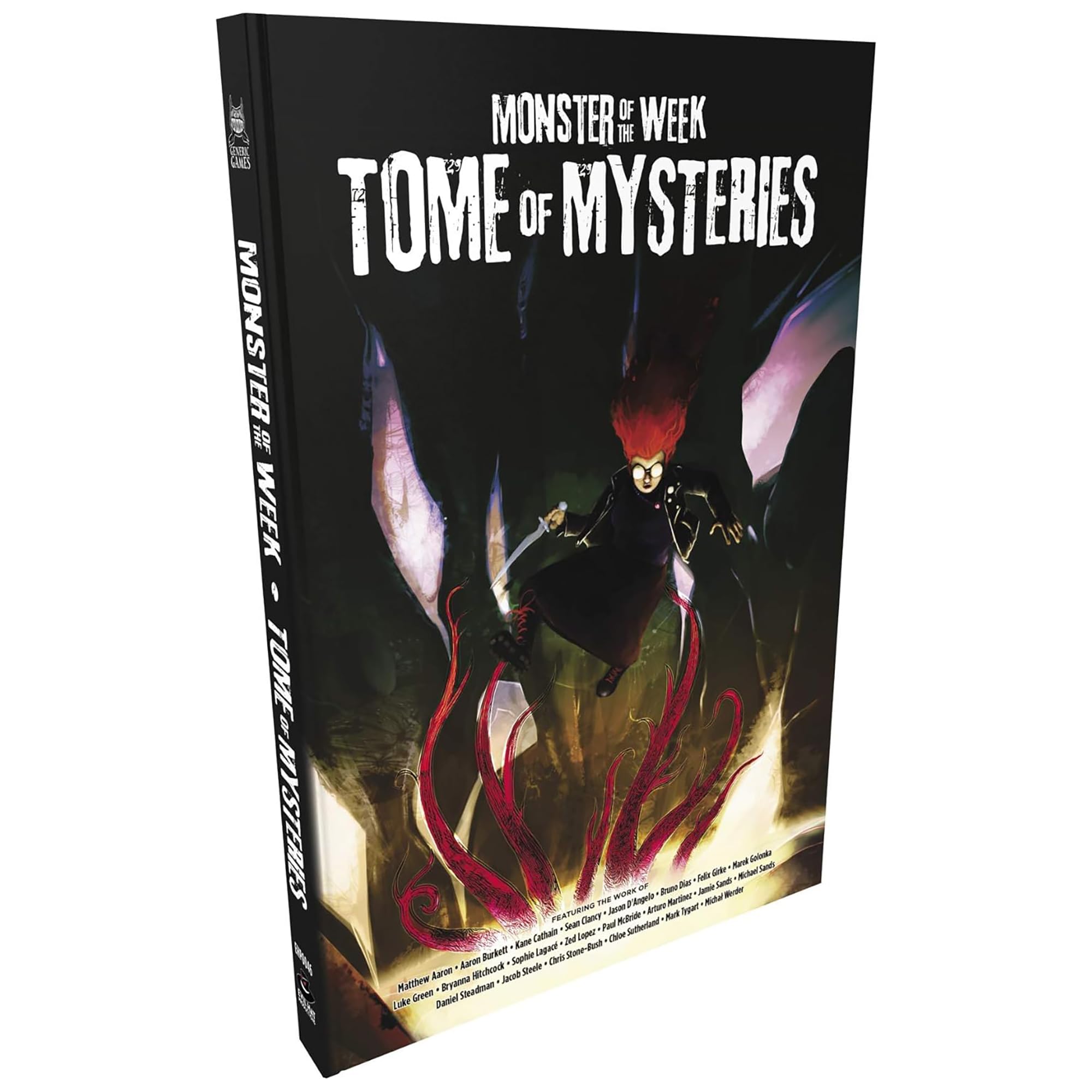 Evil Hat Productions Monster of The Week: Tome of Mysteries RPG Supplement | Hardcover